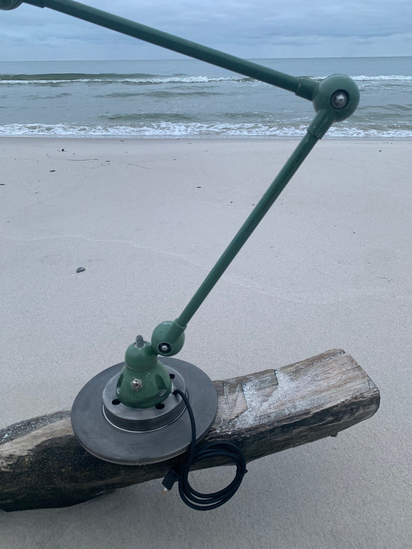 Jieldé bord/væg lampe med to arme - Grøn