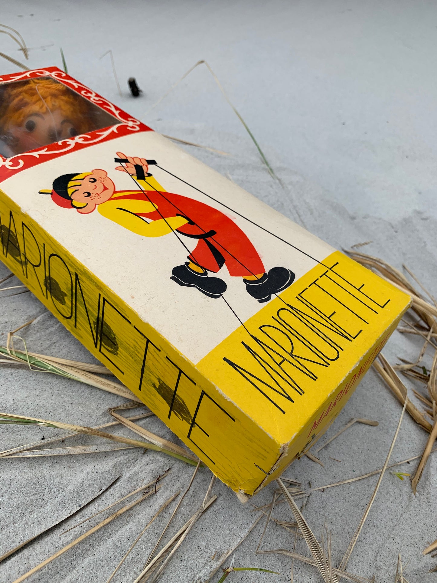 Lillebror marionetdukke i original emballage