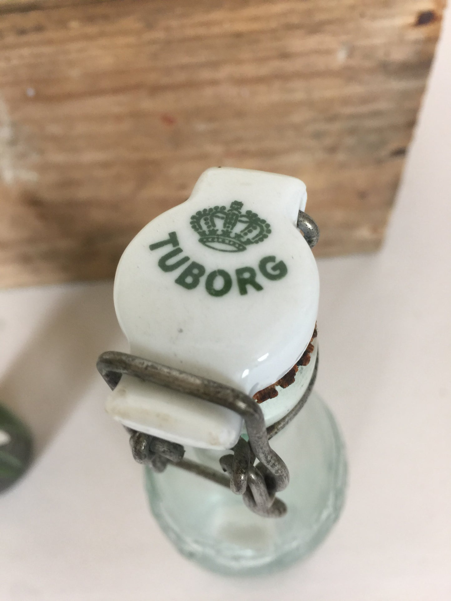 Glasflaske fra Tuborg