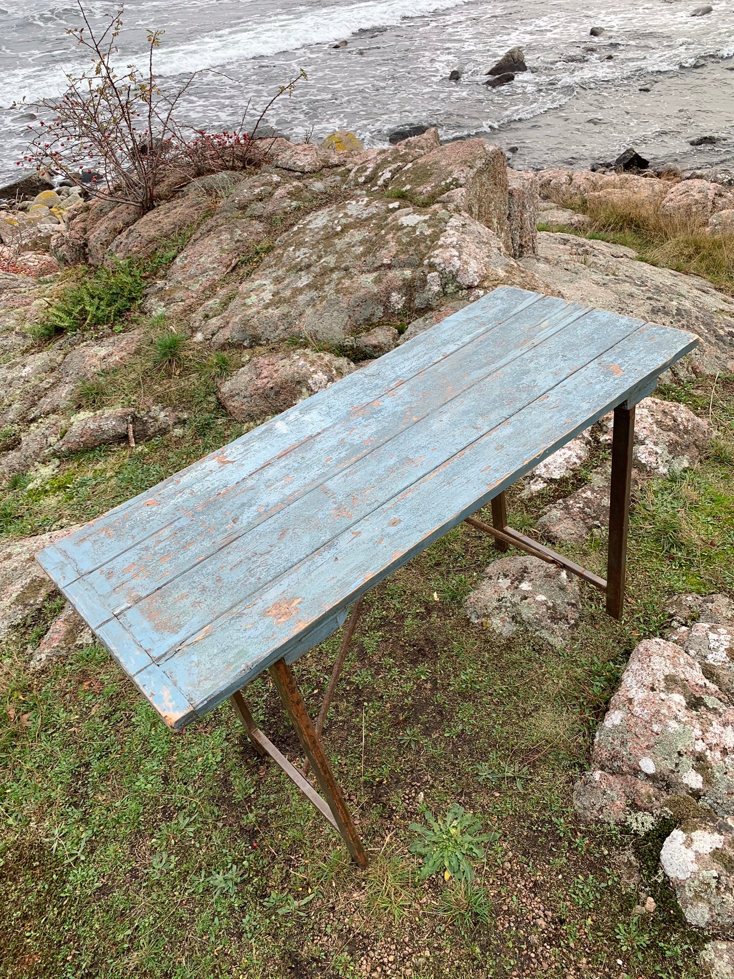 Skønt industrielt bord