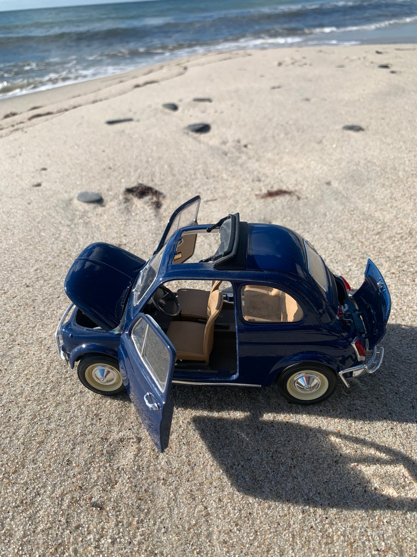 FIAT 500 - Blå