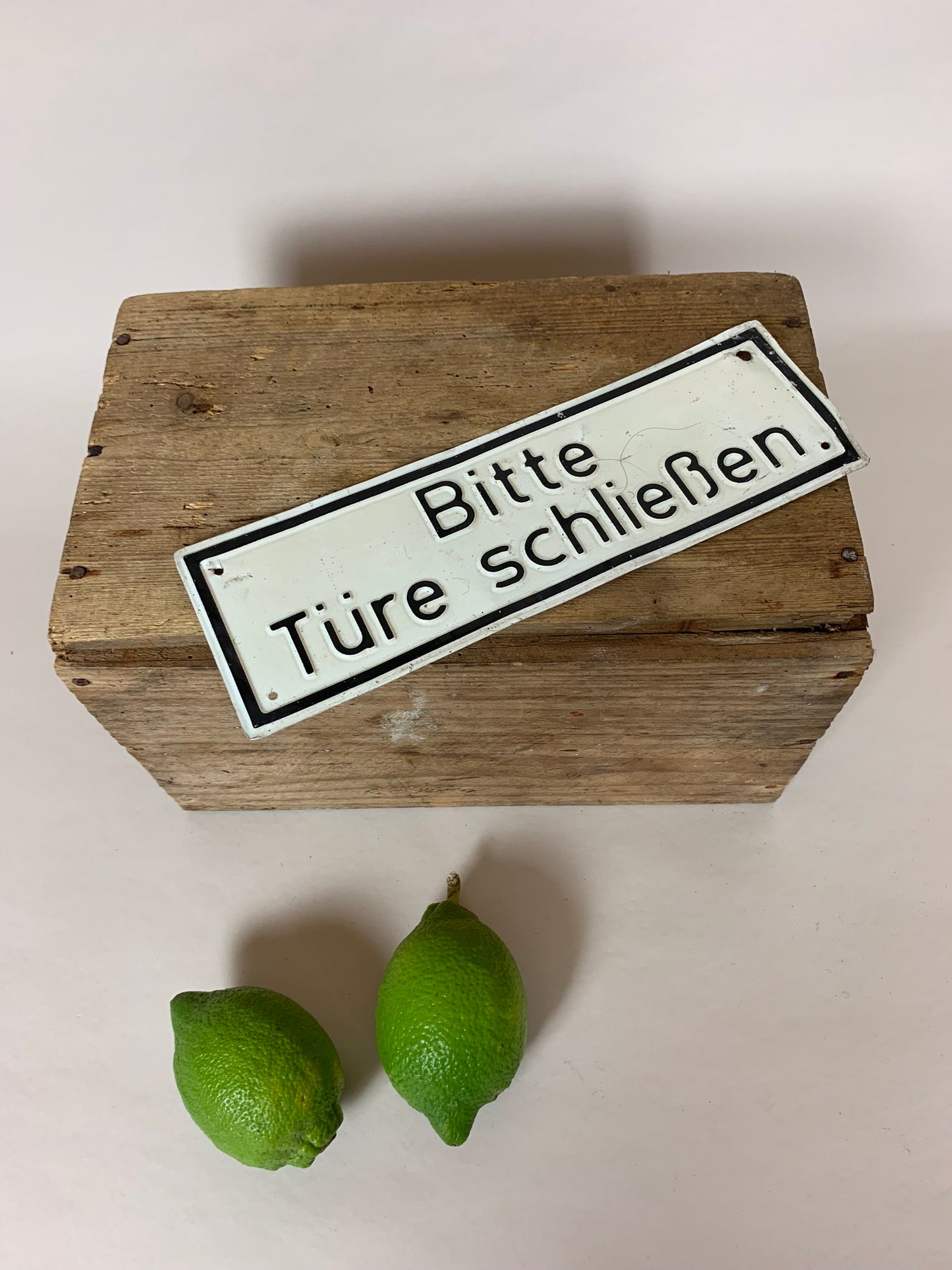 Lille tysk skilt