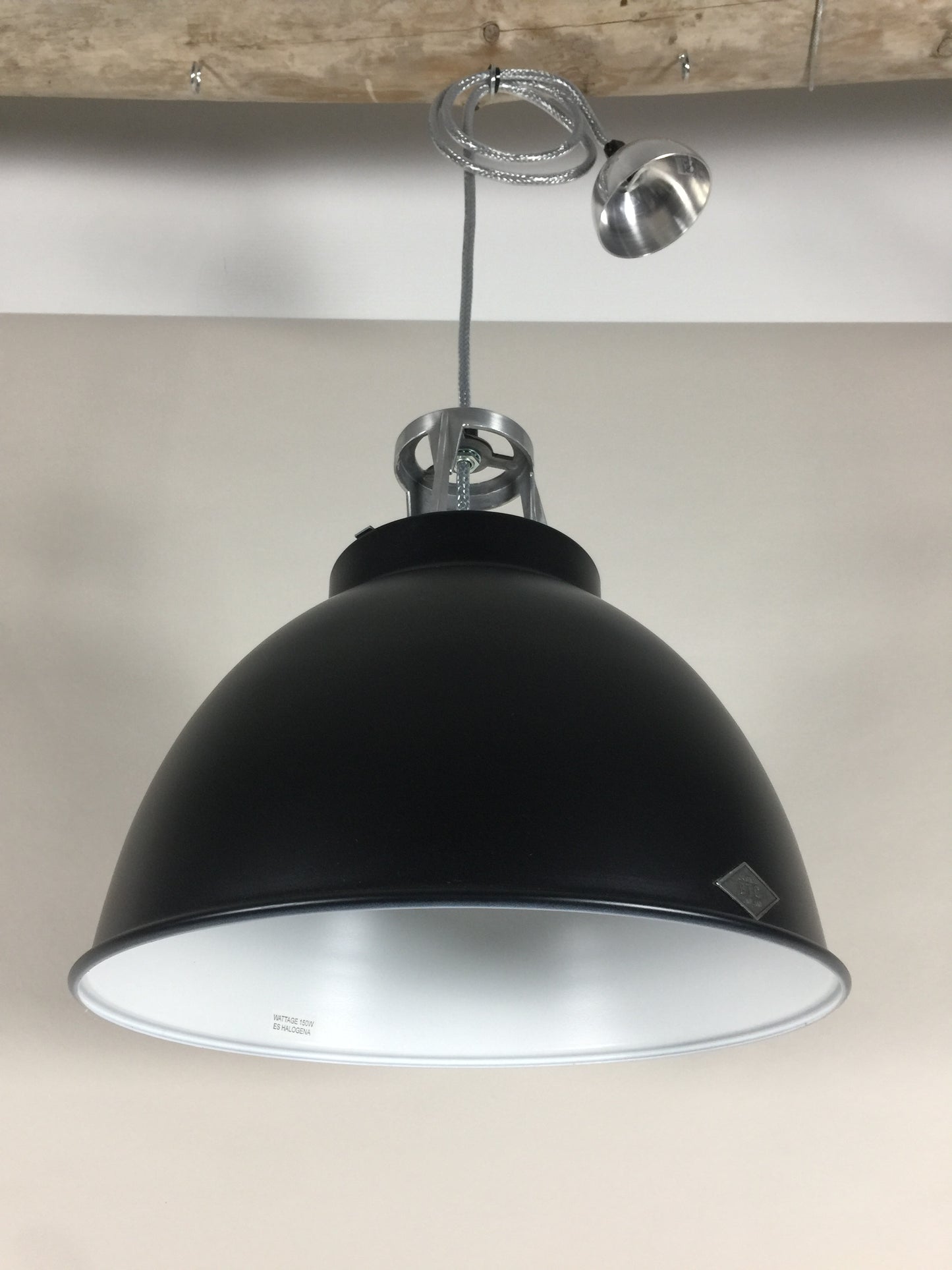 Original BTC lampe - Titan i sort