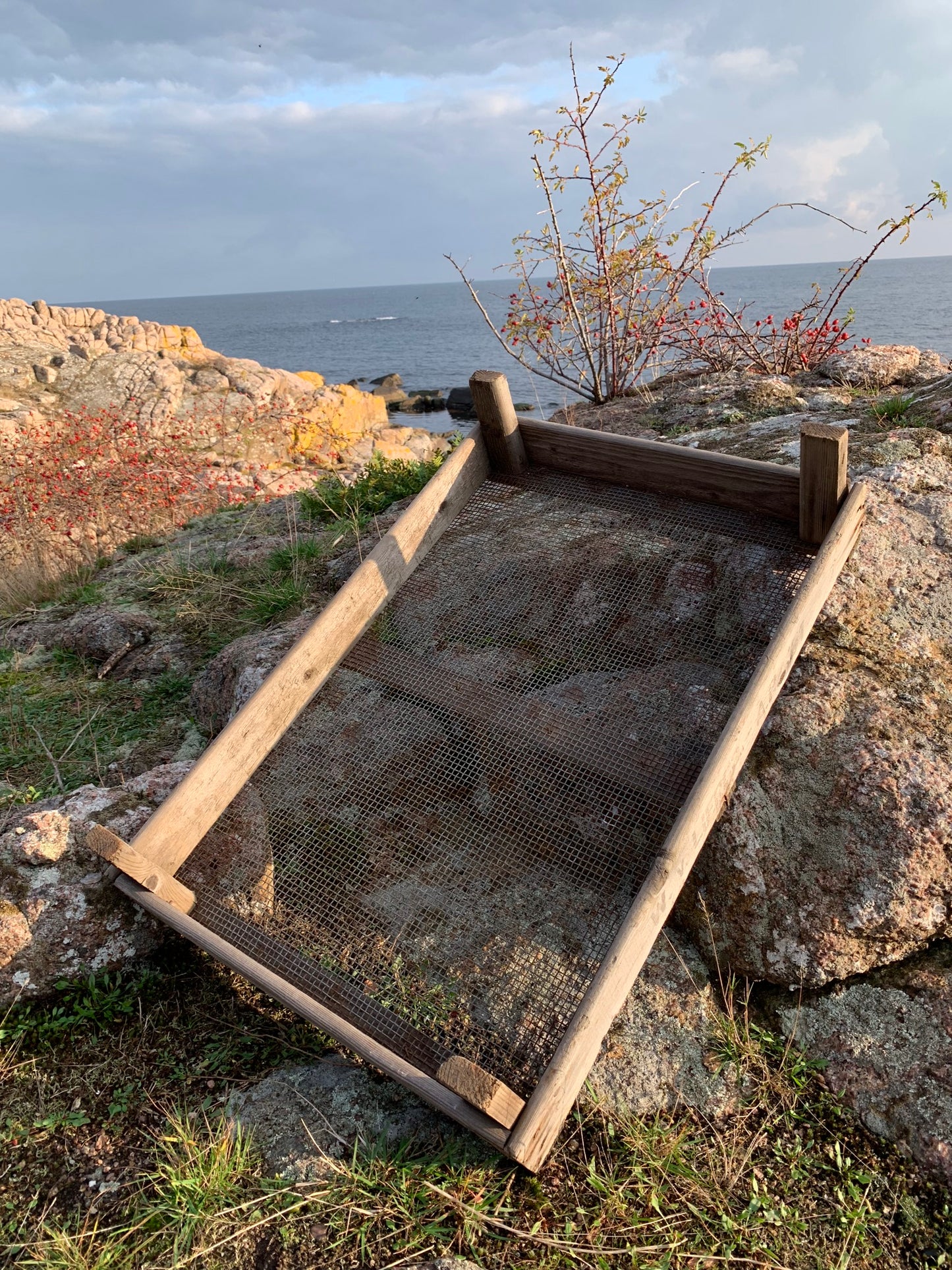 Løgkasse med skøn patina