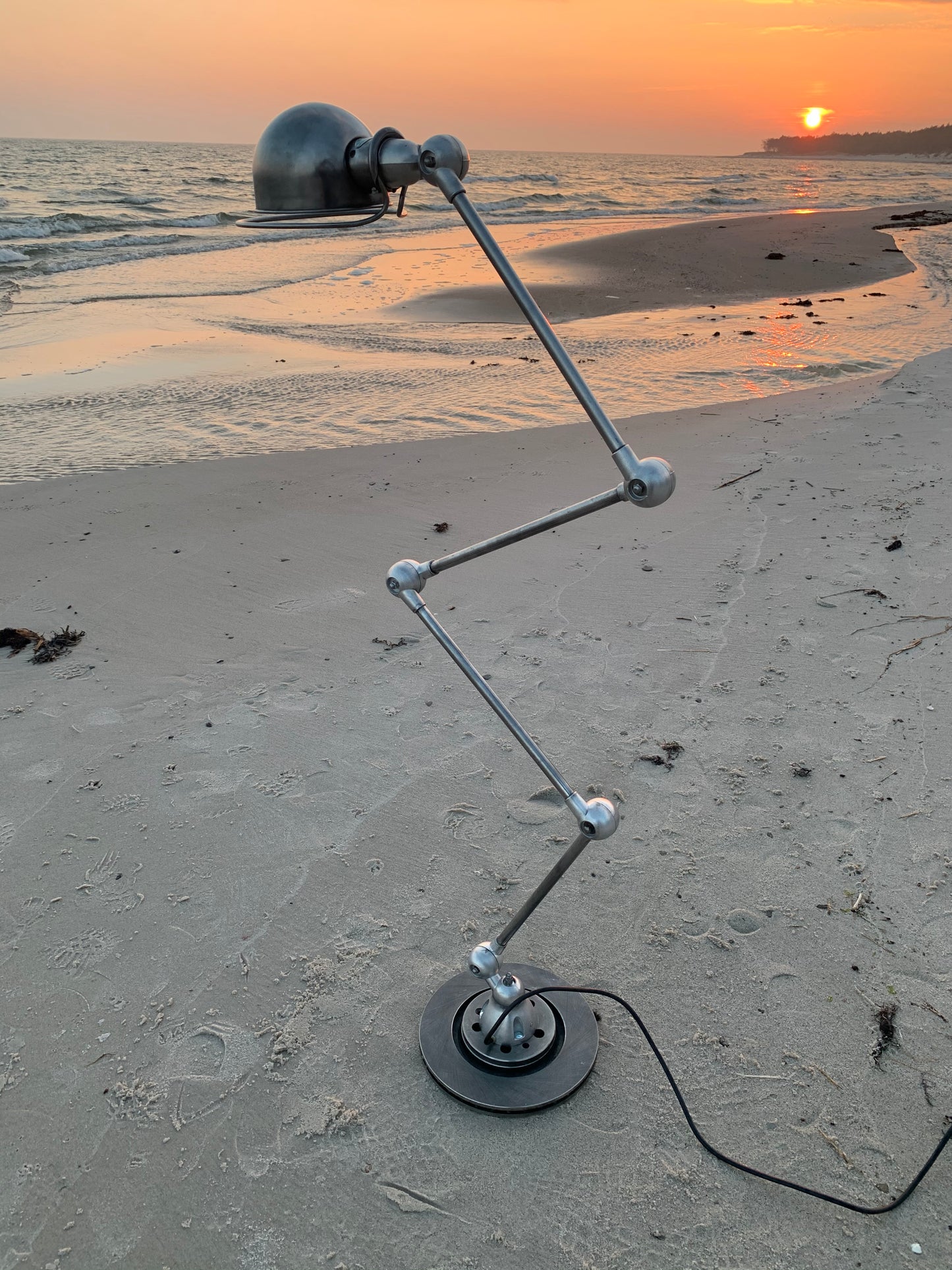 Smuk Jieldé gulvlampe med 4 arme