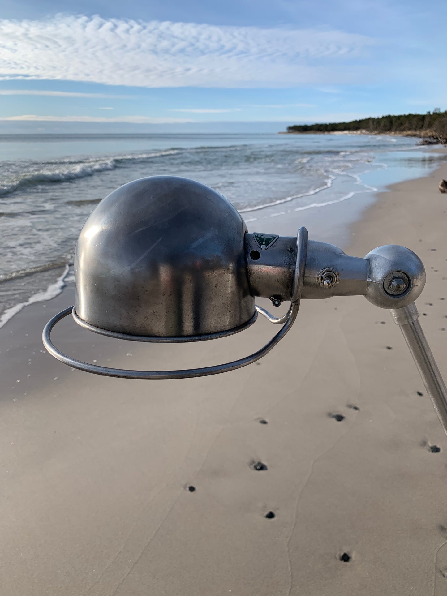 Jieldé dobbelt gulv/bord lampe med 2 x 3 arme