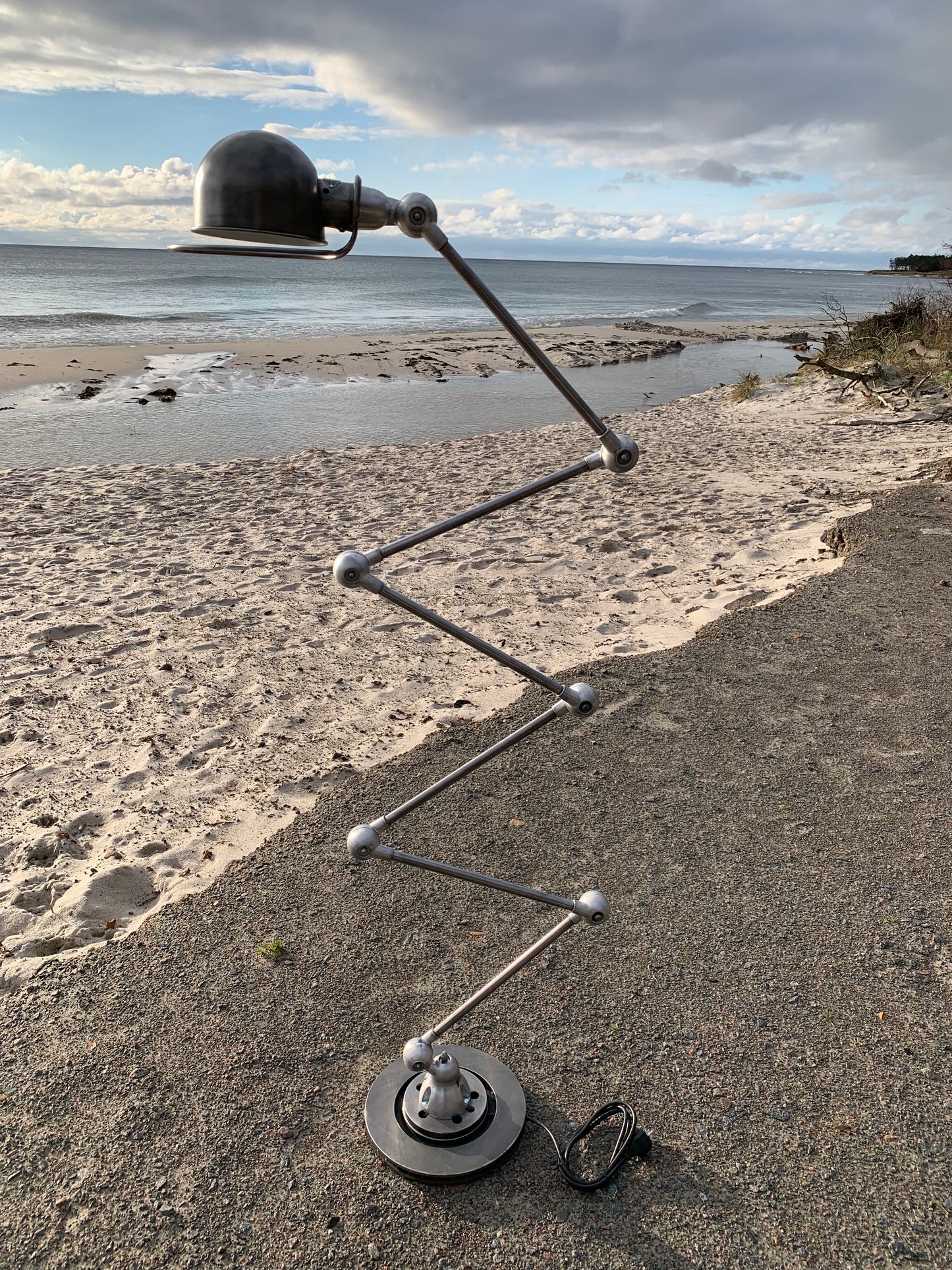 Jieldé gulvlampe med 6 arme