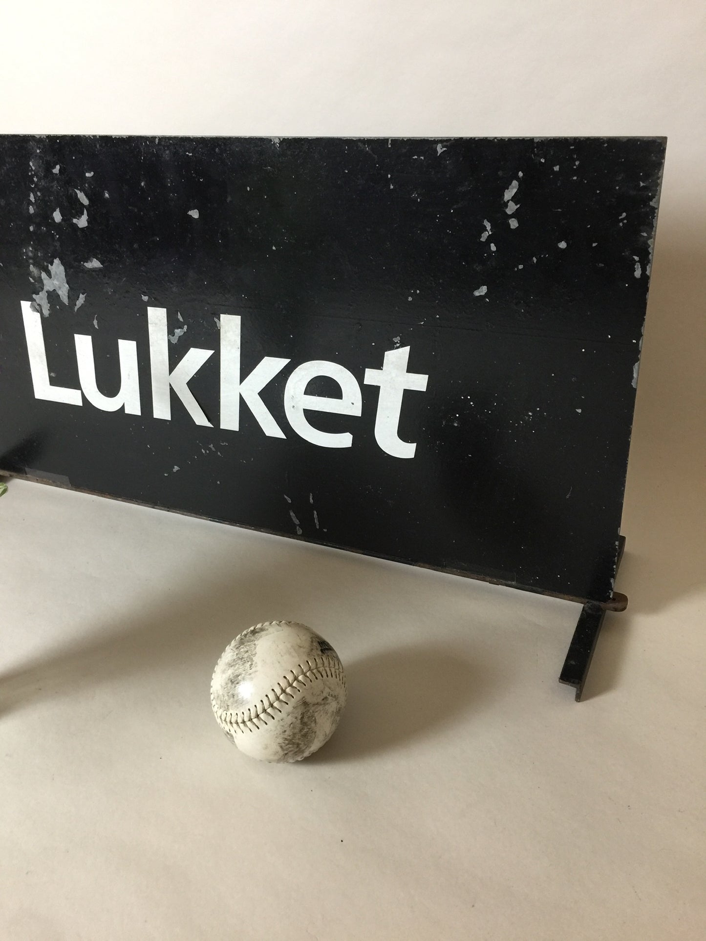 Åben og lukket skilt