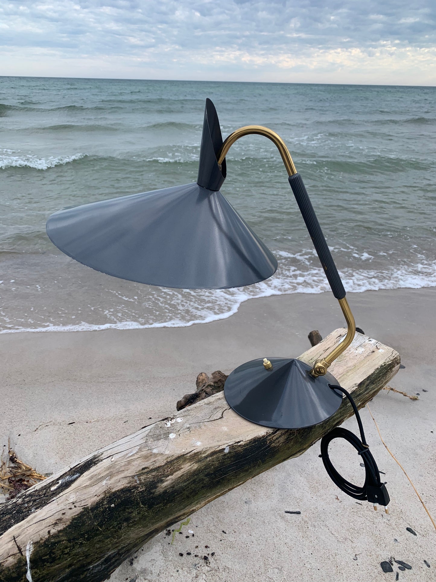 Sjælden Hala bord/væg vintagelampe