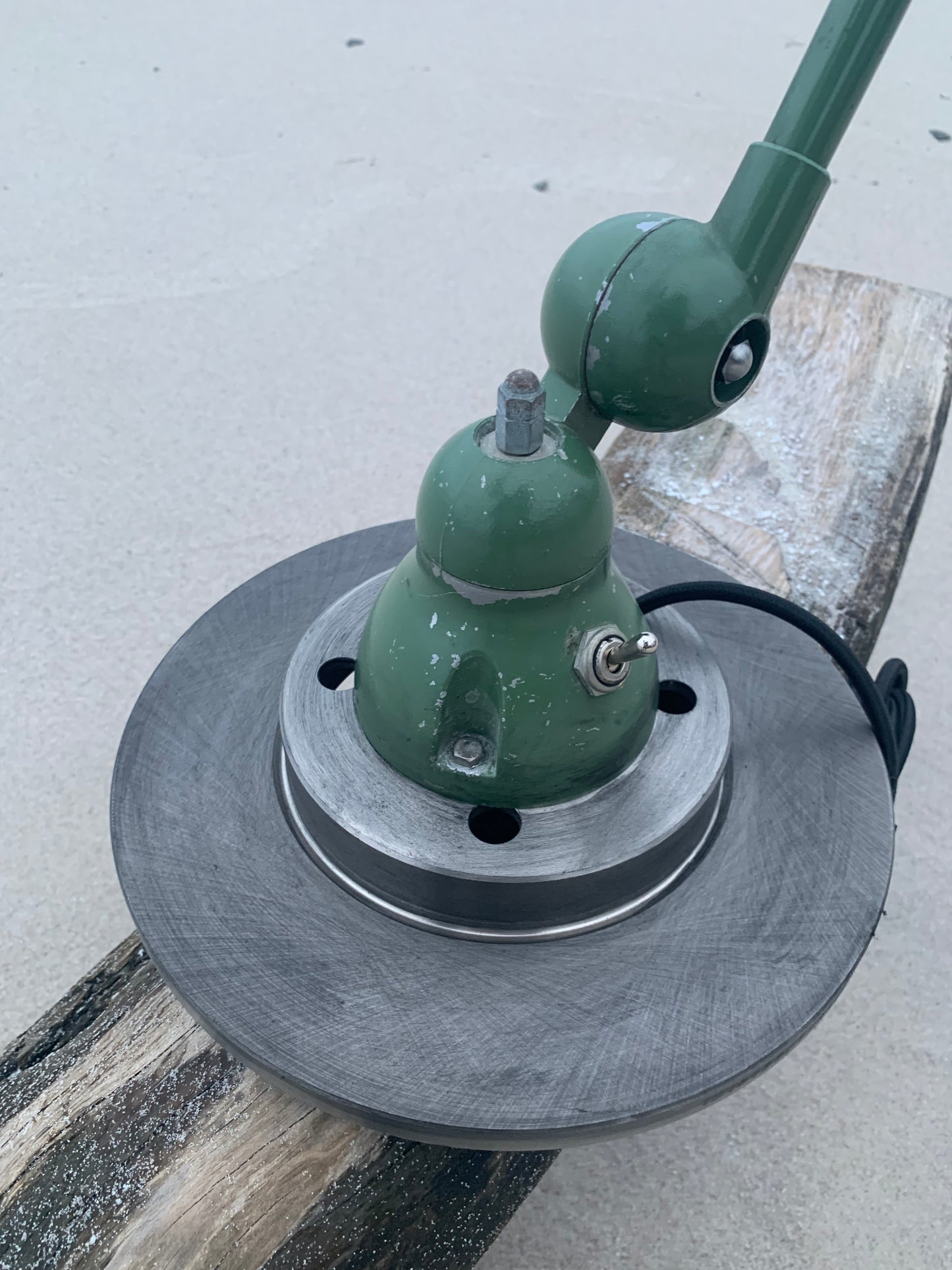Jieldé bord/væg lampe med to arme - Grøn