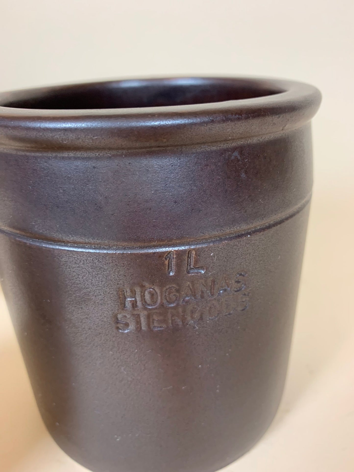 Syltekrukke fra Höganäs 1 L
