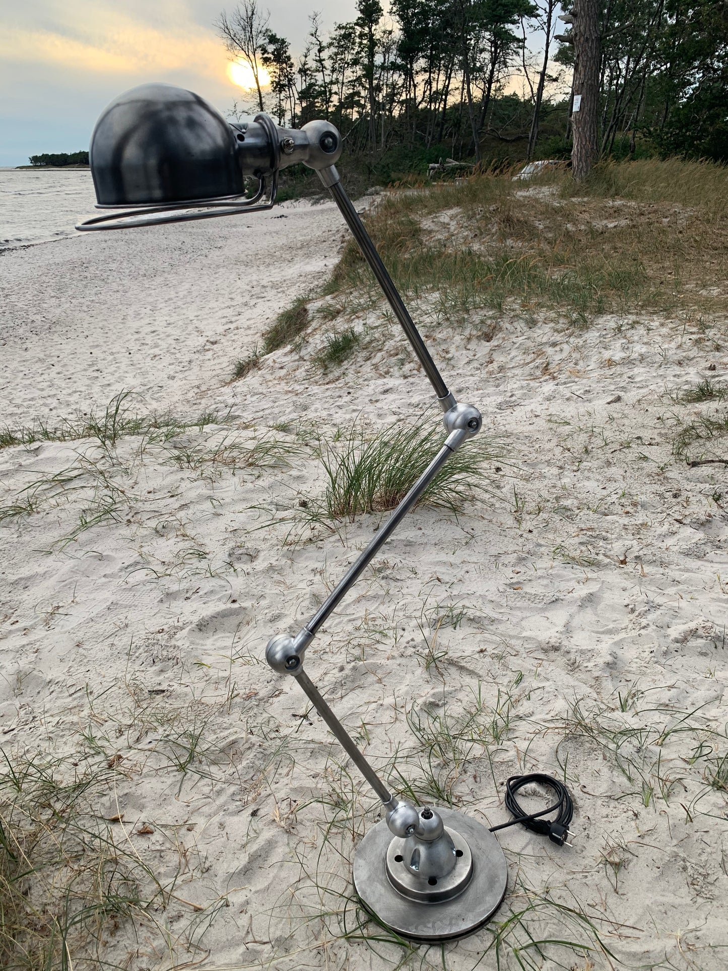 Jieldé gulvlampe med 3 arme