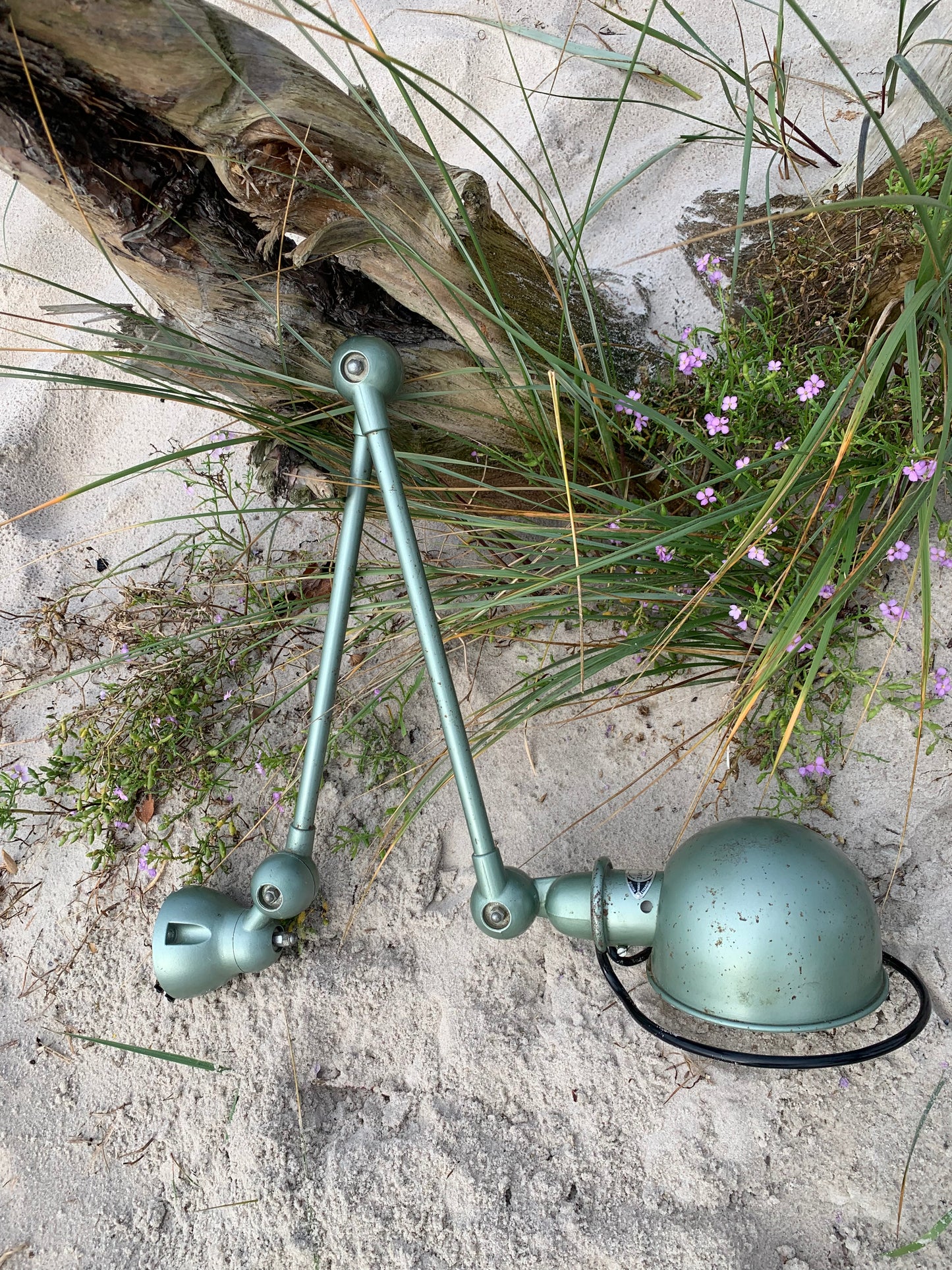 Jieldé væg/loftlampe med to arme - Grøn