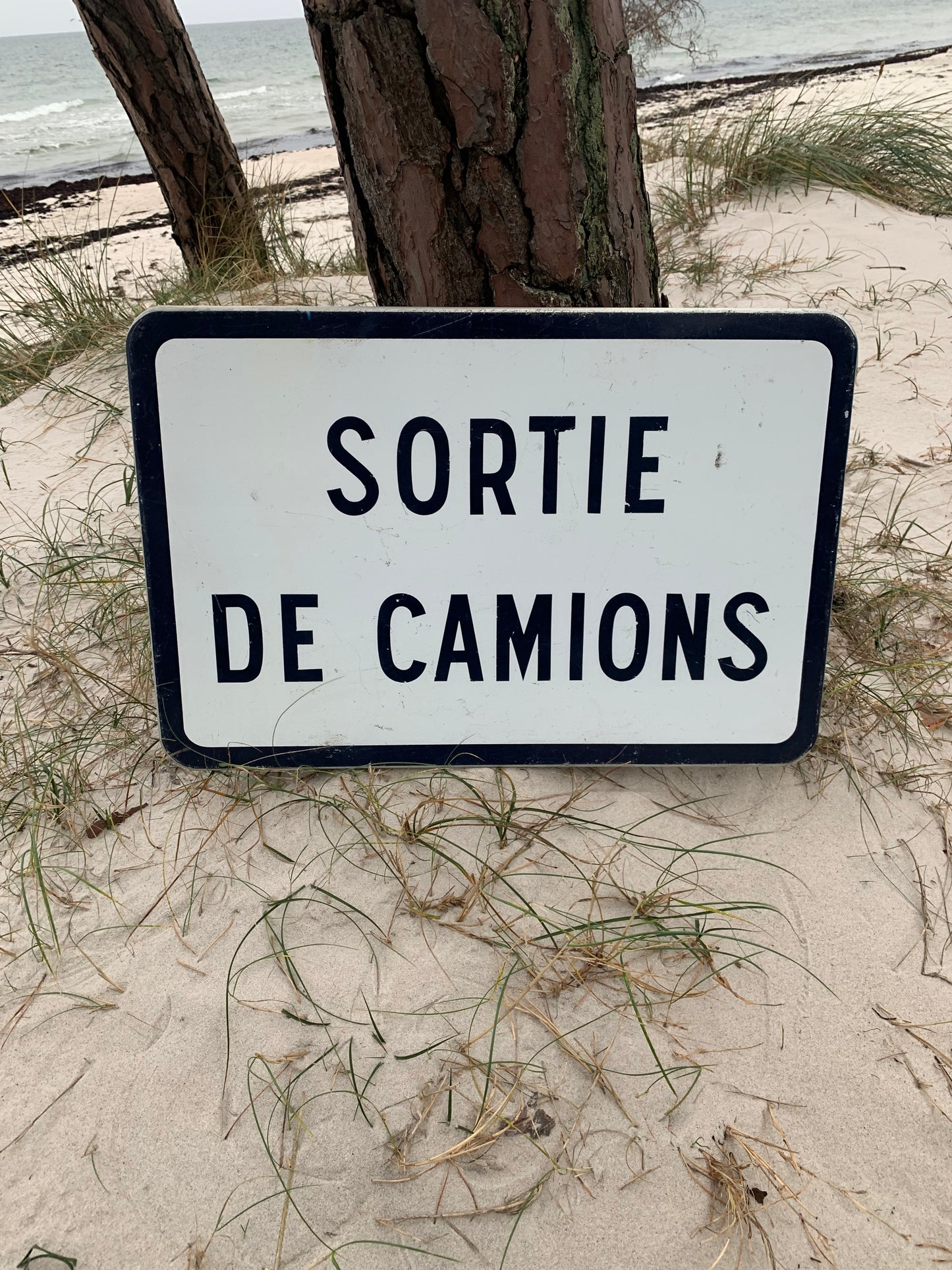 Sjovt skilt fra Belgien