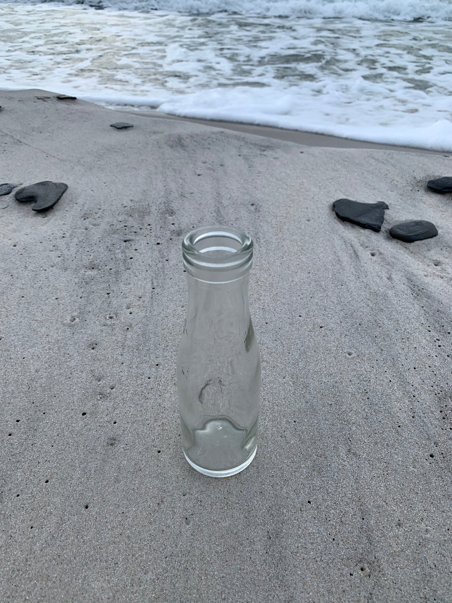 Mælkeflaske 1/5 L.