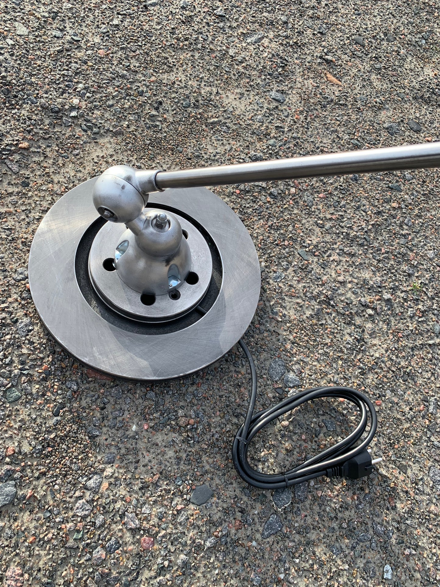 Jieldé gulvlampe med 6 arme