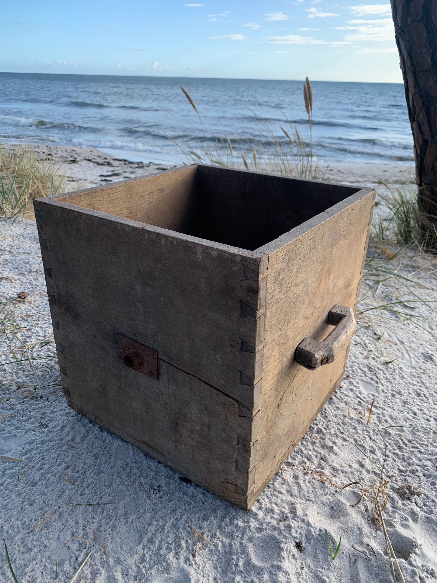 Trækasse med greb