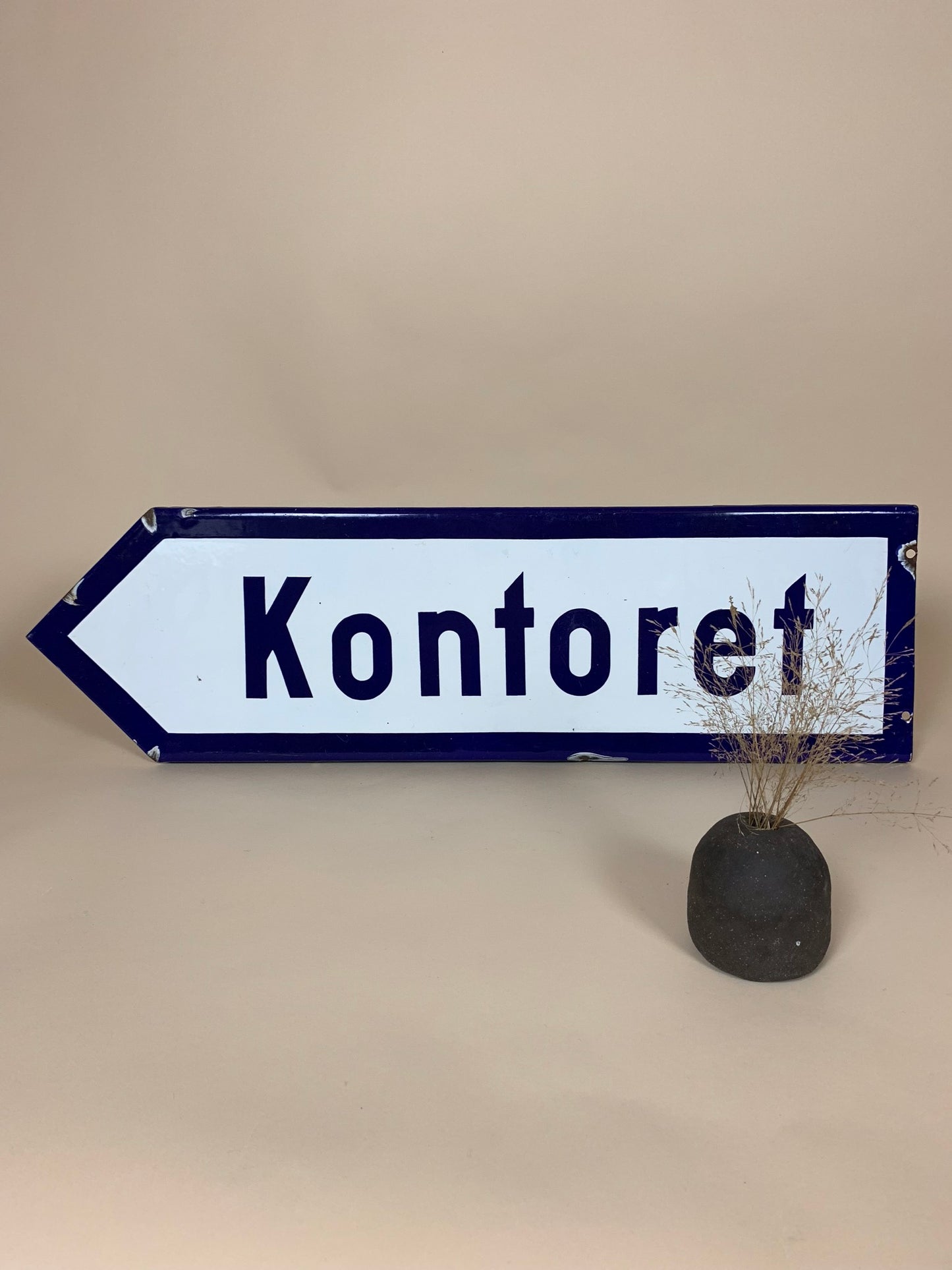 Emaljeskilt - Kontoret