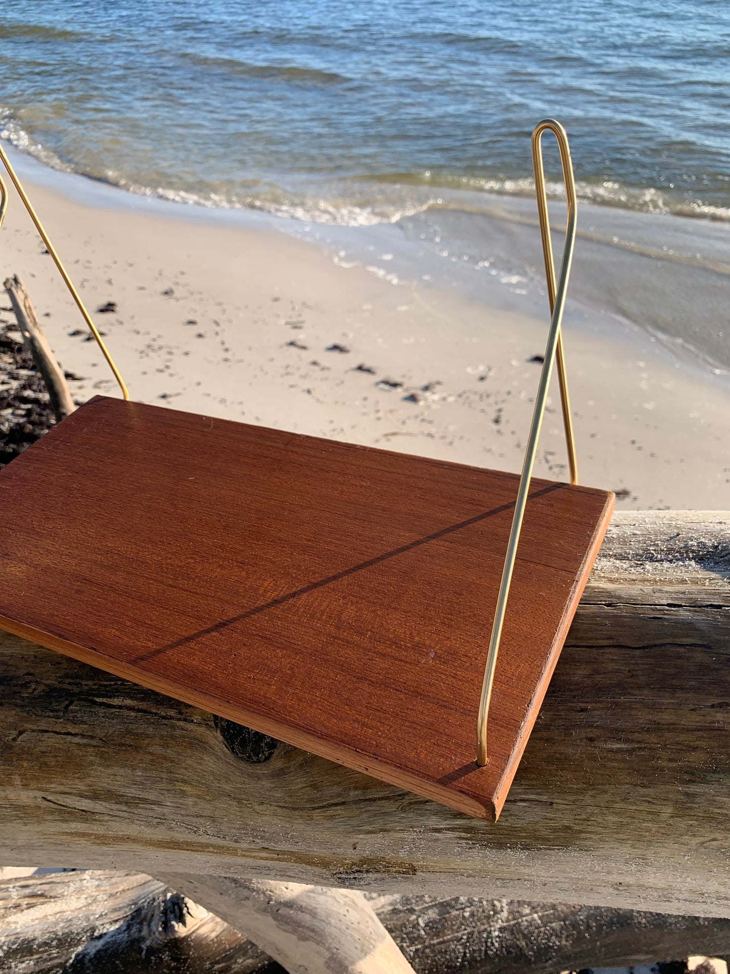 Hylde i teak