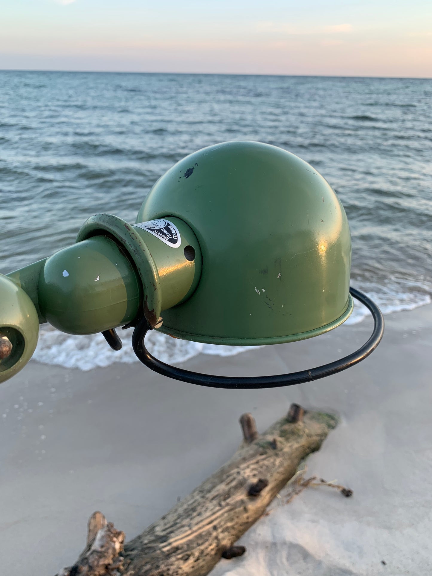 Jieldé bord/væg lampe med to arme - Grøn