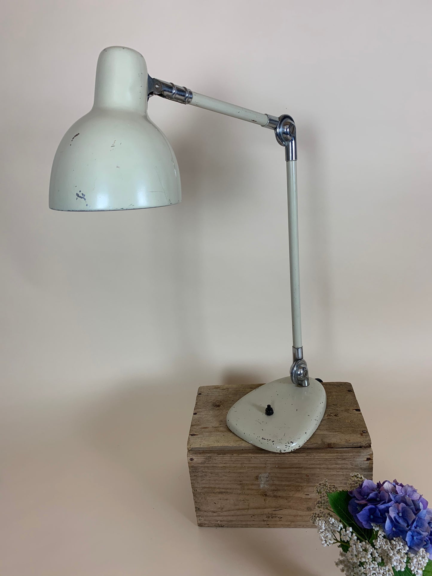Skøn vintage arkitektlampe