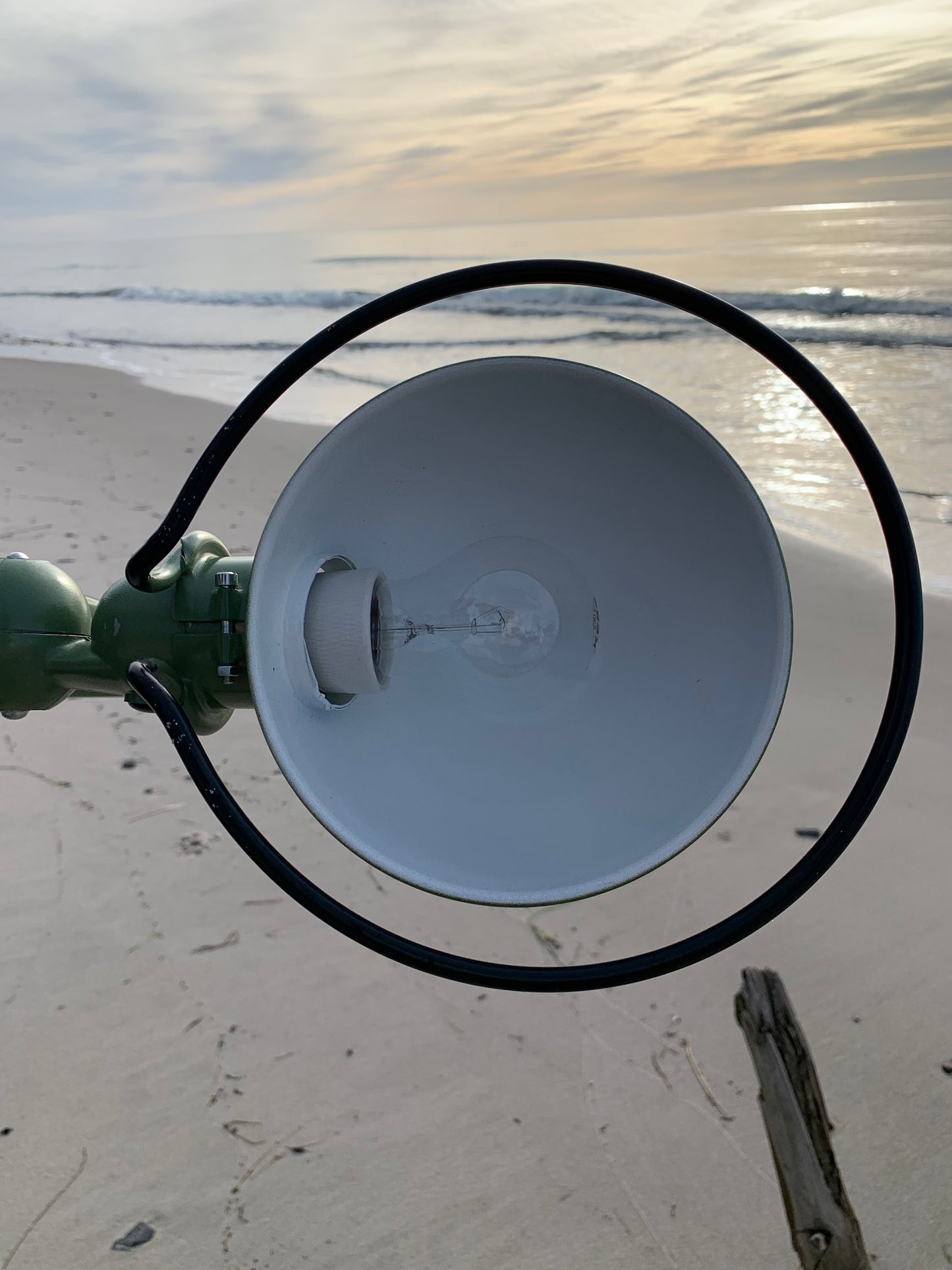 Jieldé væg/loft lampe - Grøn
