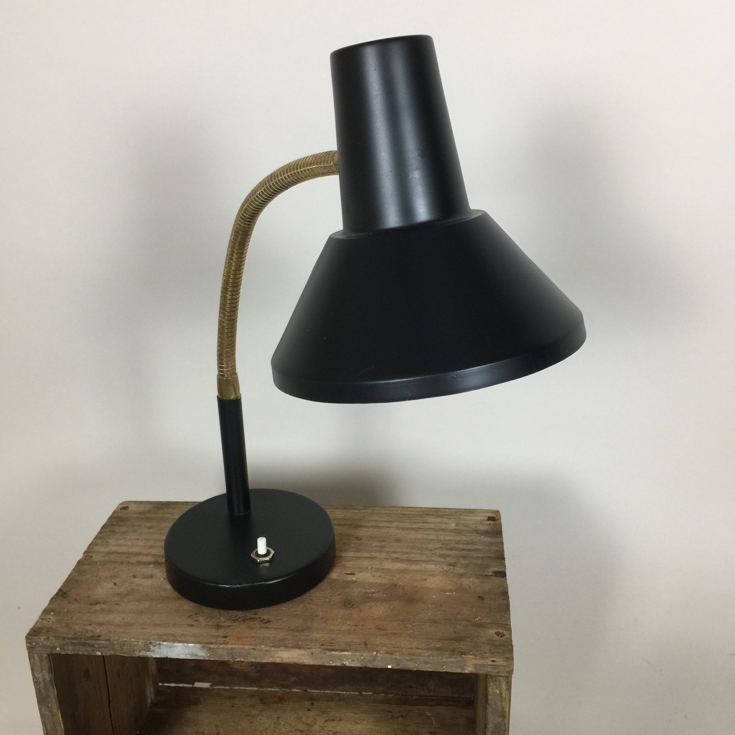 Lækker Tysk bordlampe med flexarm
