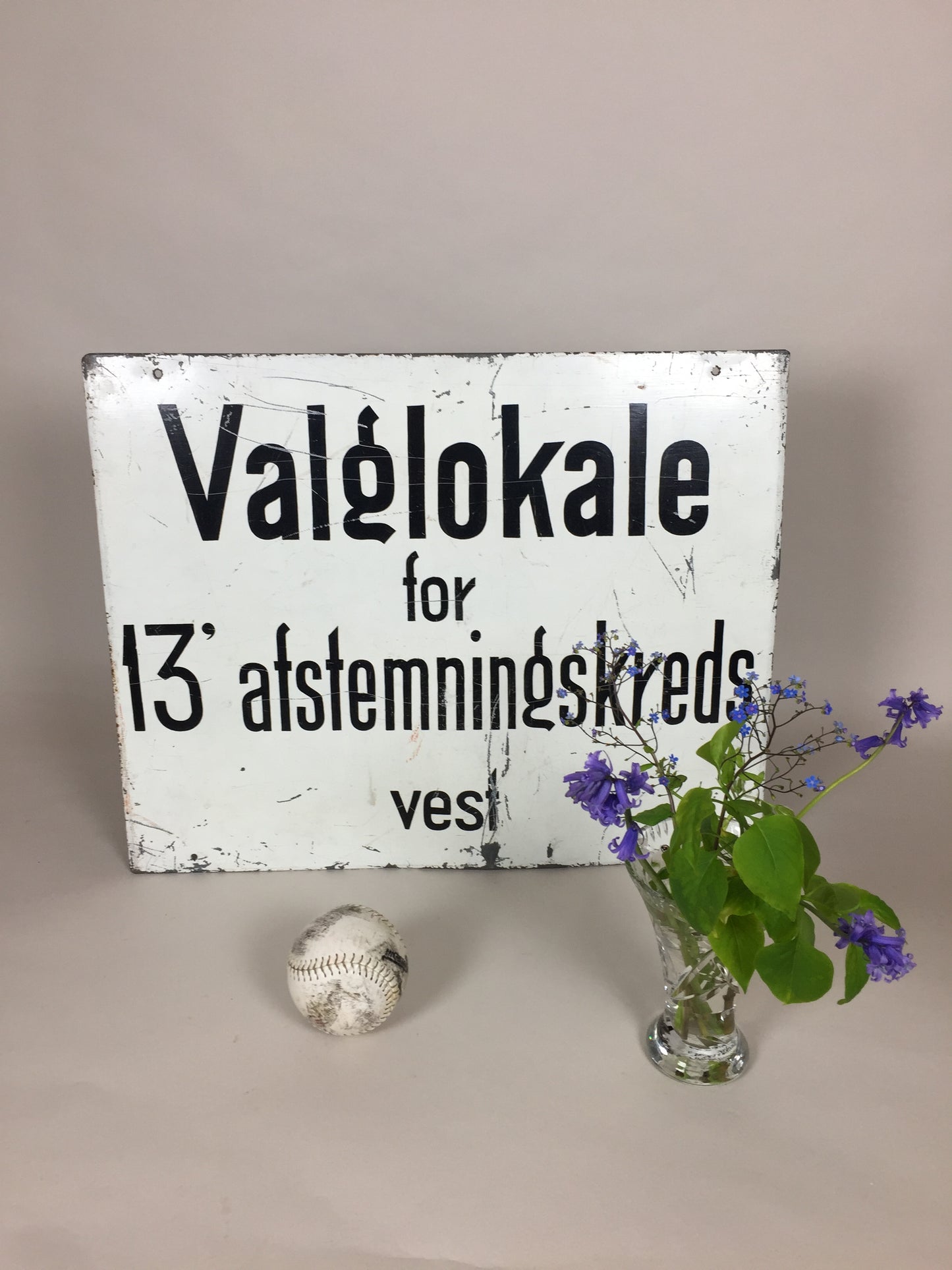 Valgskilt 13 Vest