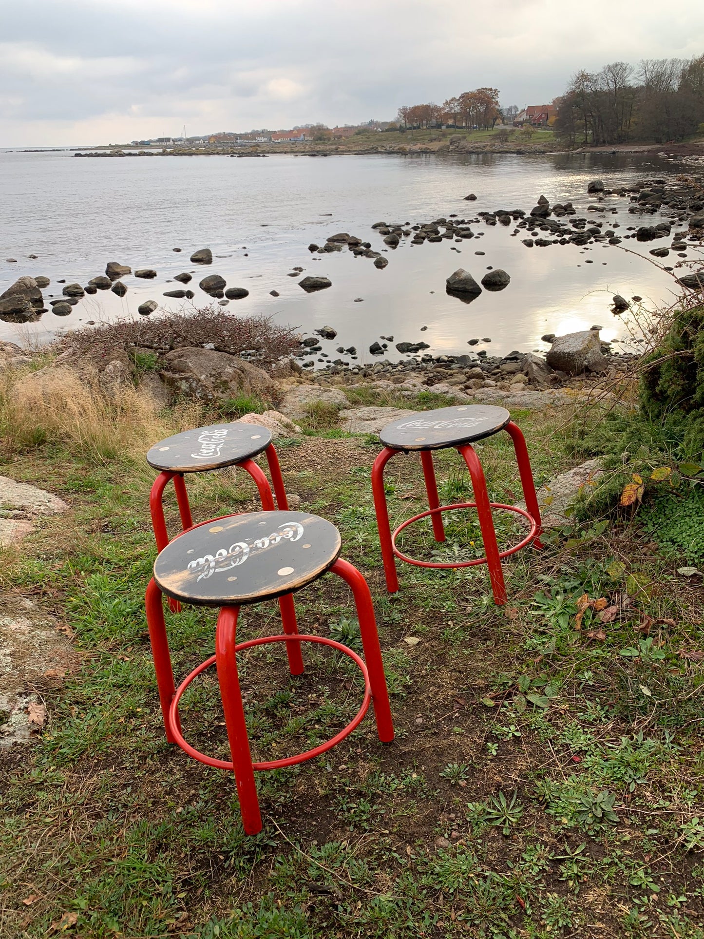 Coca cola taburet - sælges enkeltvis prisen er pr. stk.