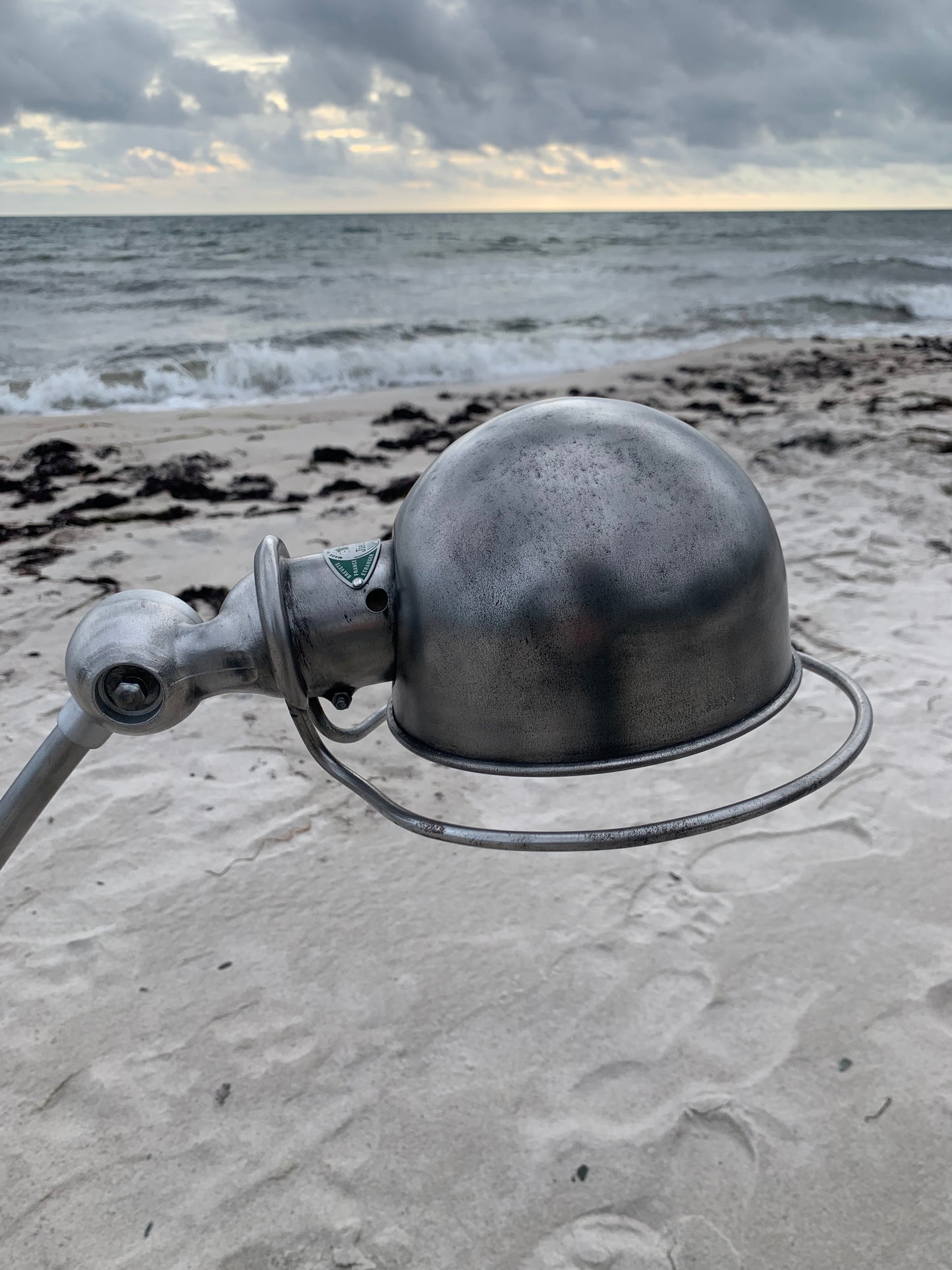 Jieldé bordlampe med buet arm
