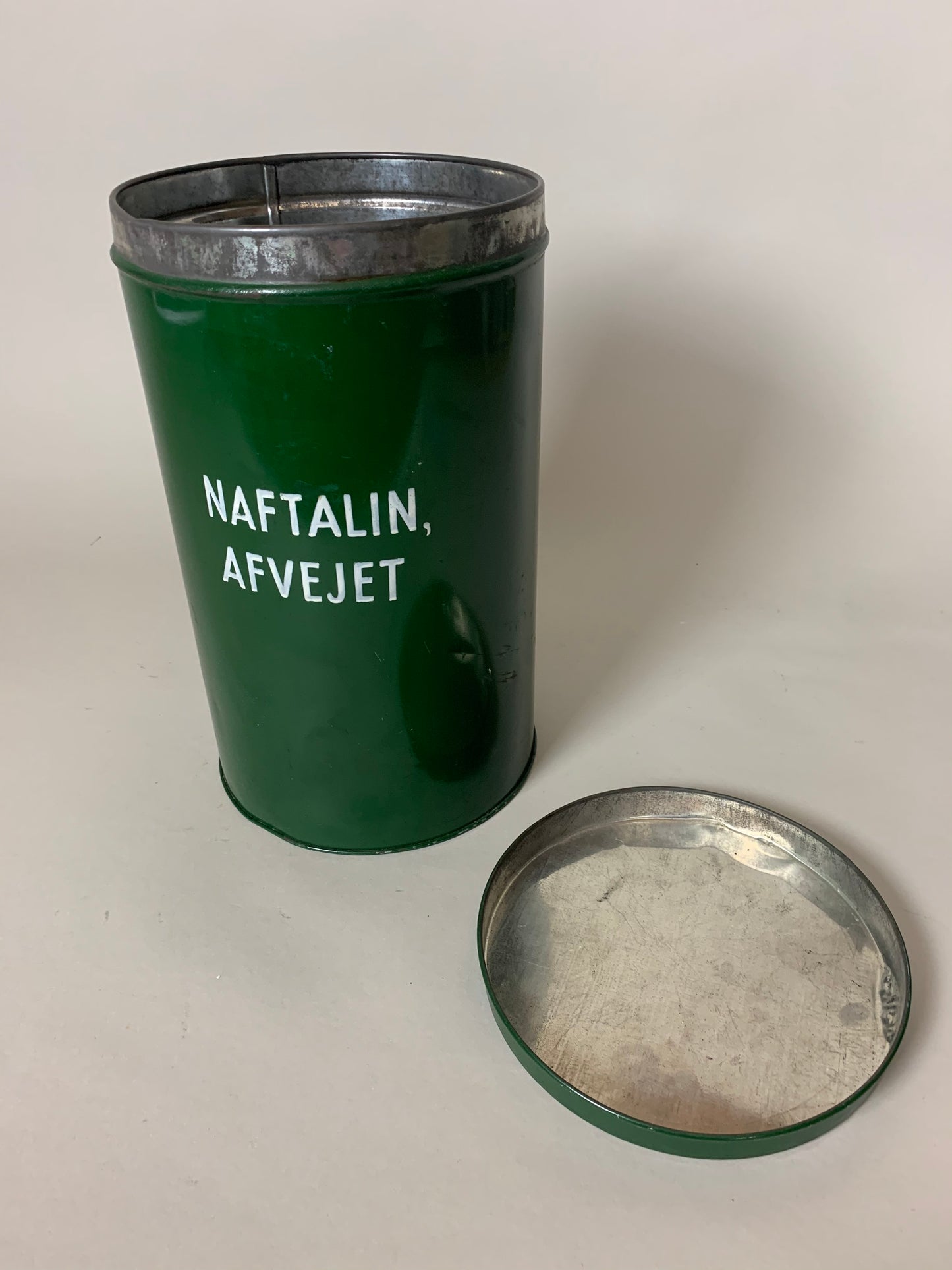 Apotekerdåse “Naftalin” - Grøn