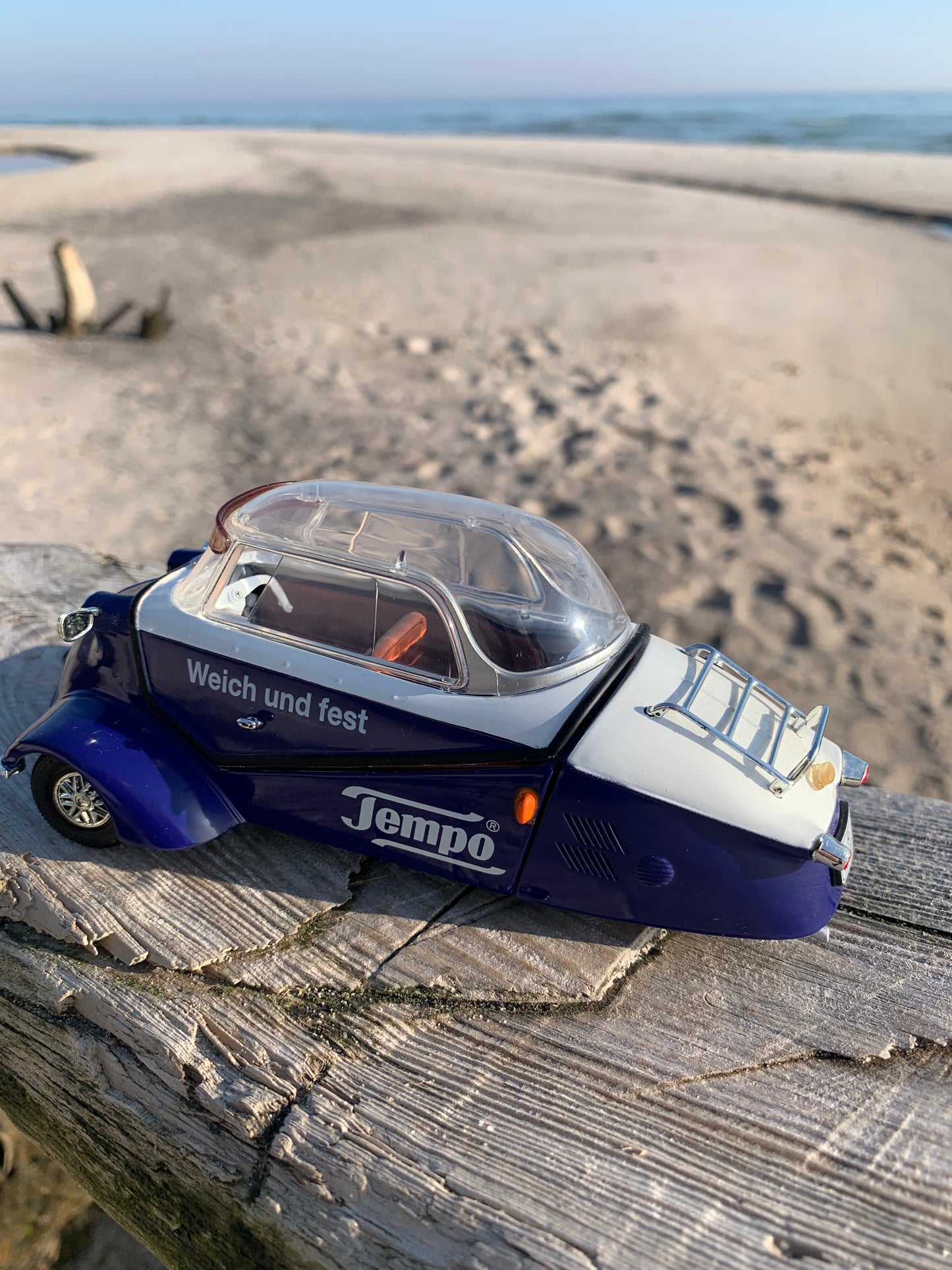 Messerschmidt kabinescooter - Blå
