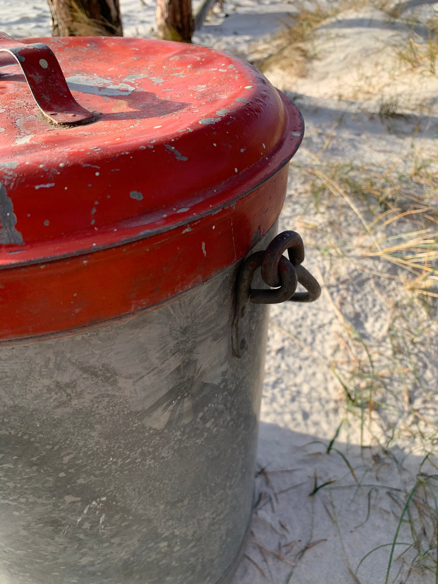 Dekorativ brandspand med låg - Nr. 26