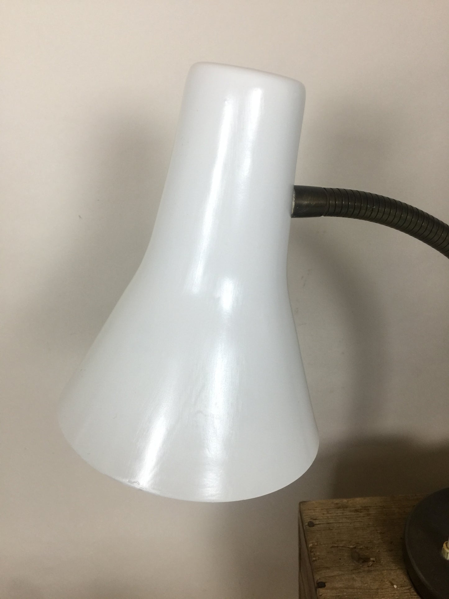 Bordlampe med flexarm