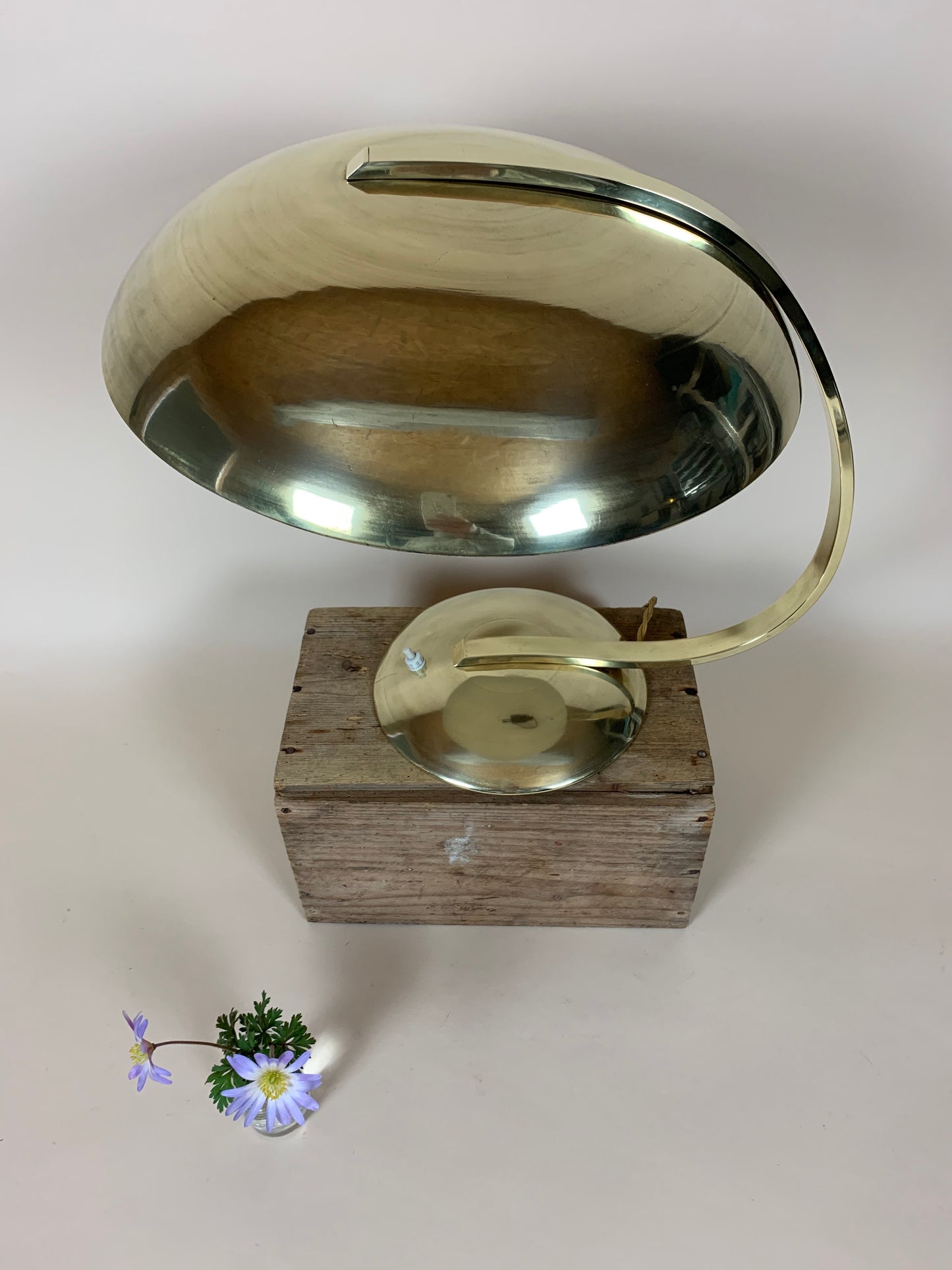 Hillebrand messinglampe