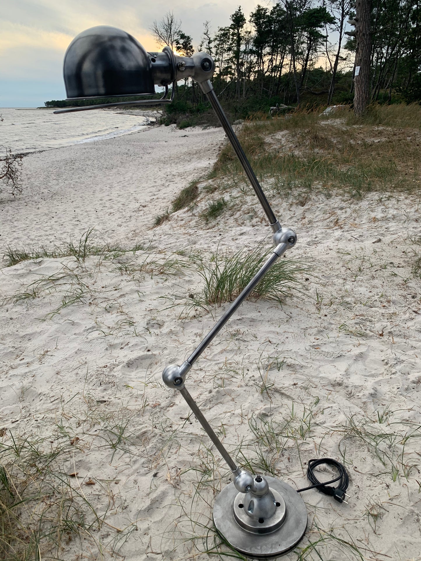 Jieldé gulvlampe med 3 arme