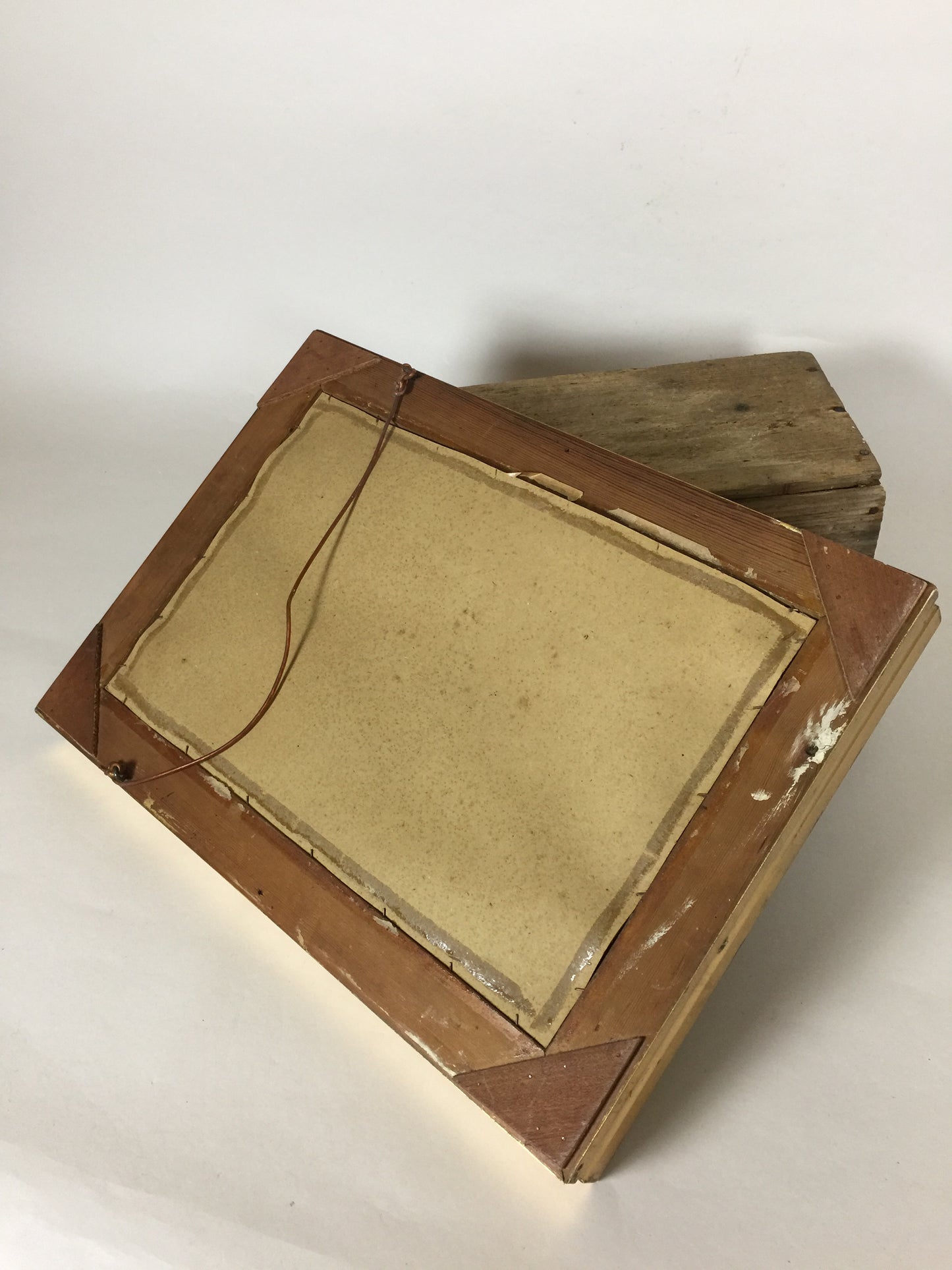 Gammelt og meget fint guldspejl