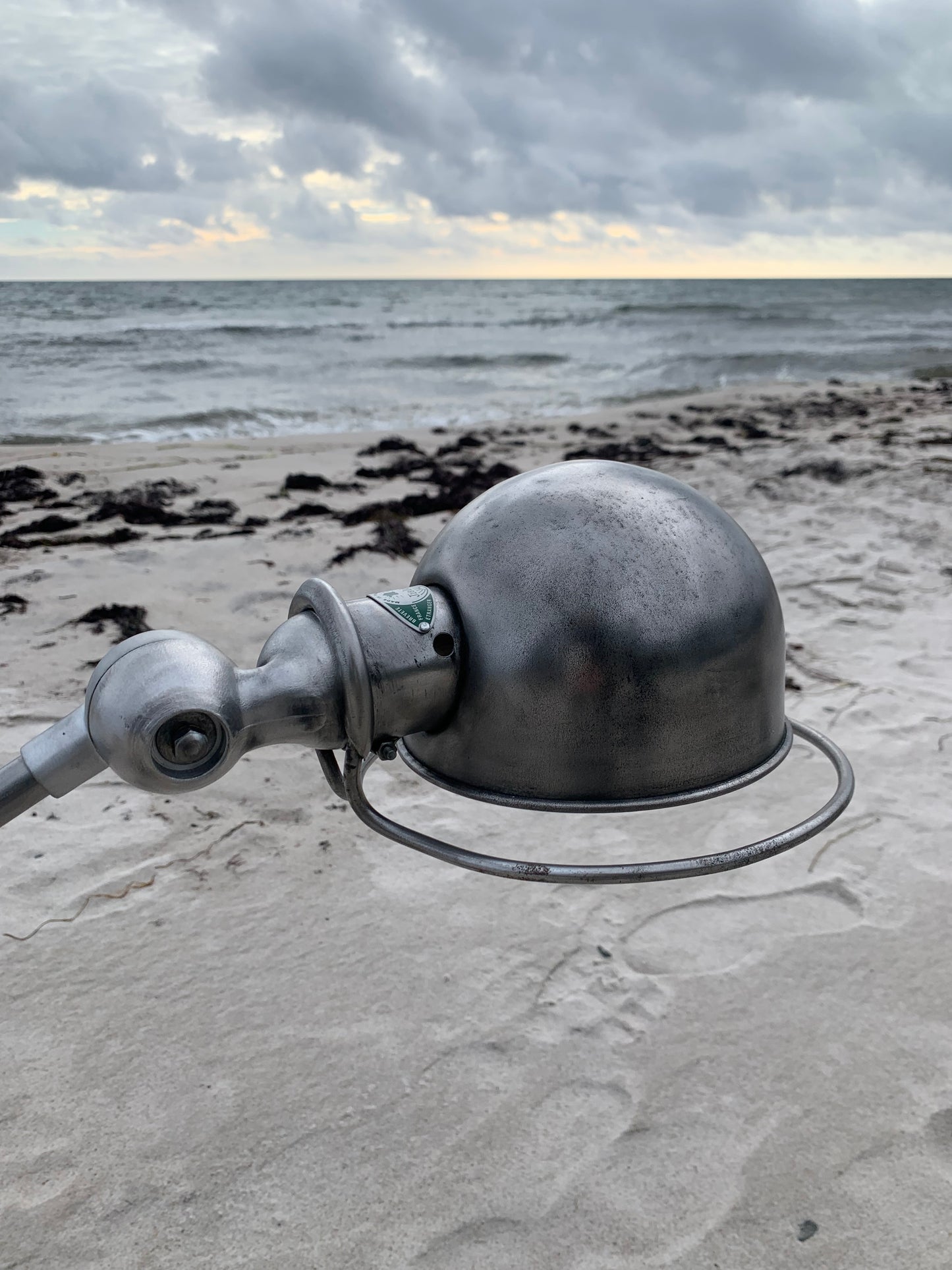 Jieldé bordlampe med buet arm