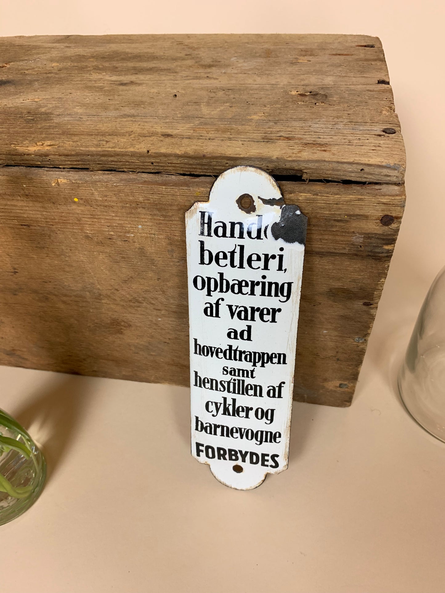 Emaljeskilt - Betleri