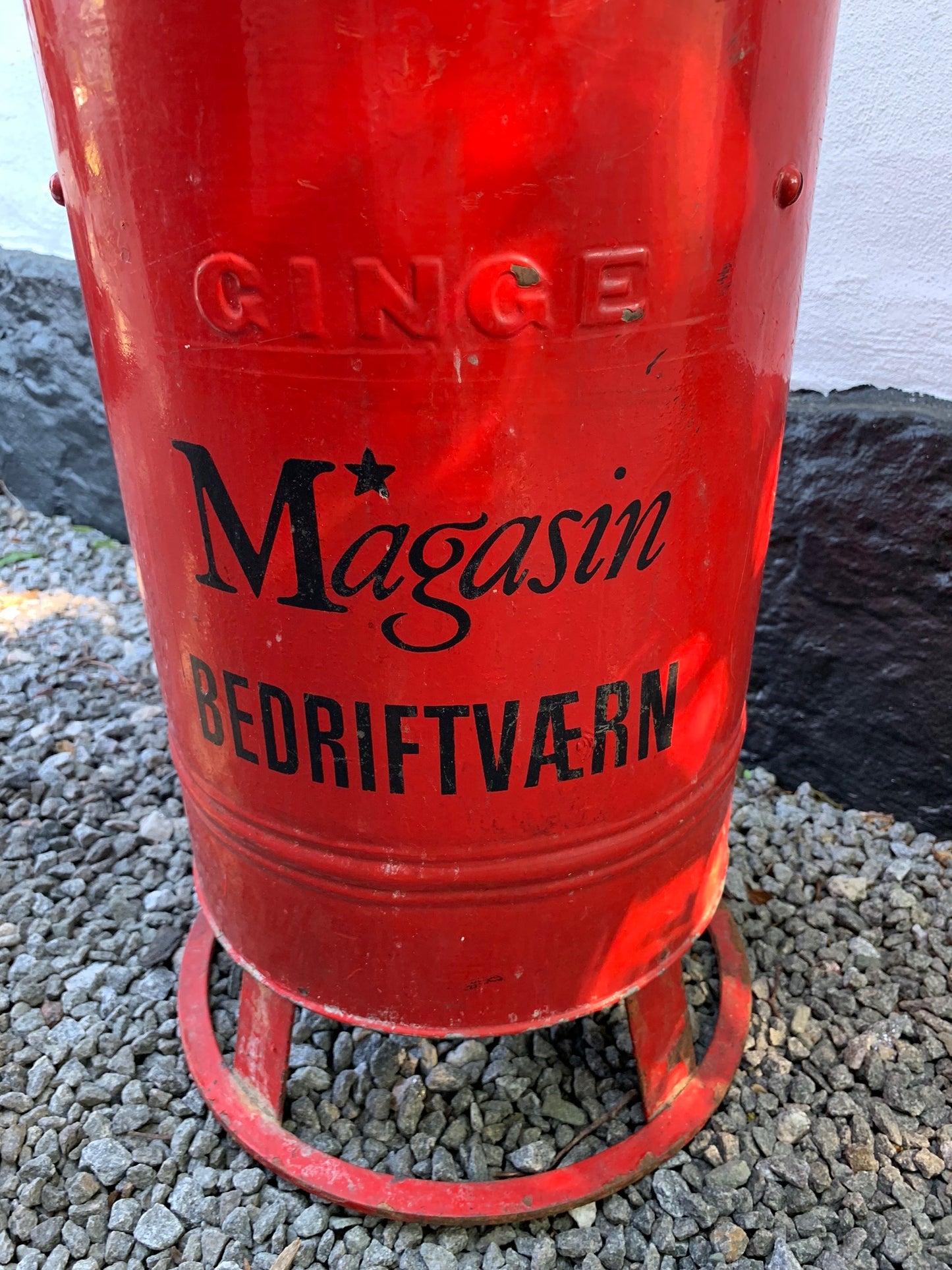 Brandspand fra Magasin du Nord