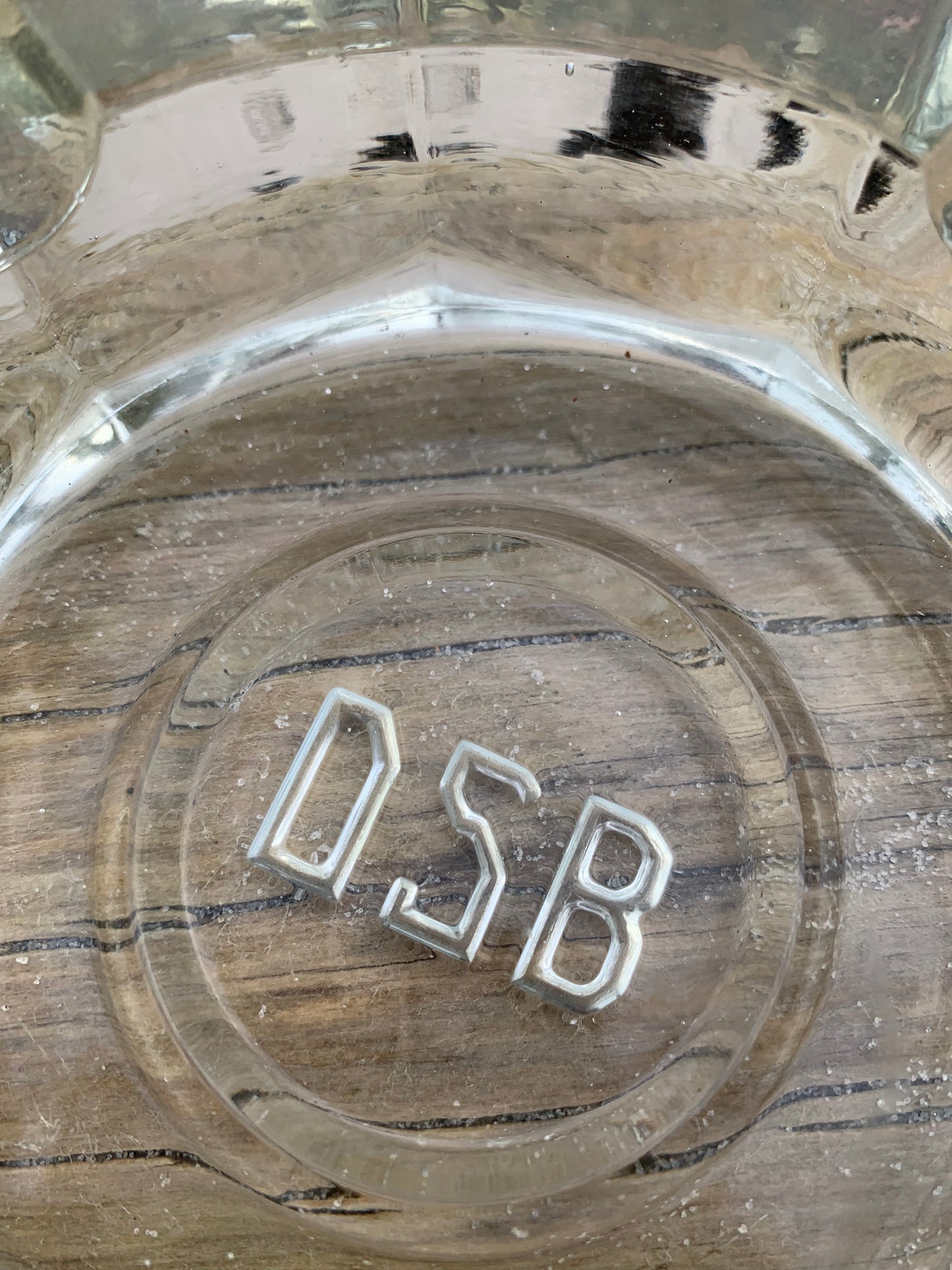 DSB askebæger i glas