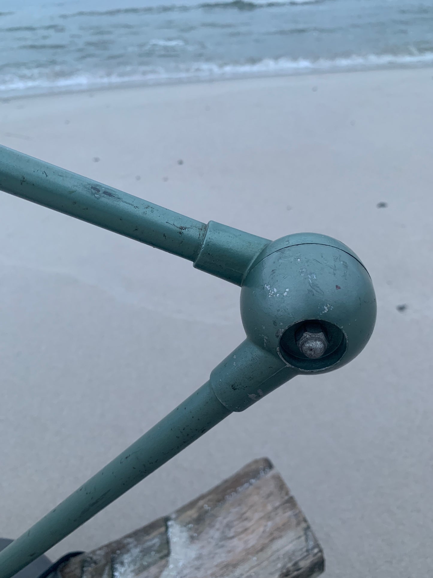 Jieldé bord/væglampe med 2 arme - Grøn