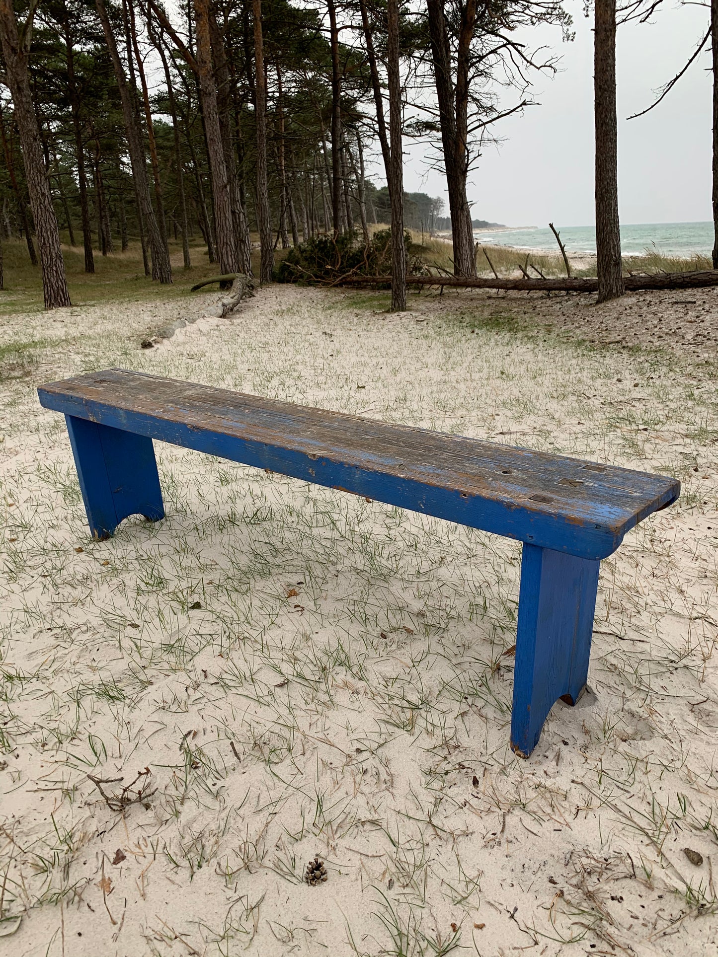 Bænk med skøn patina