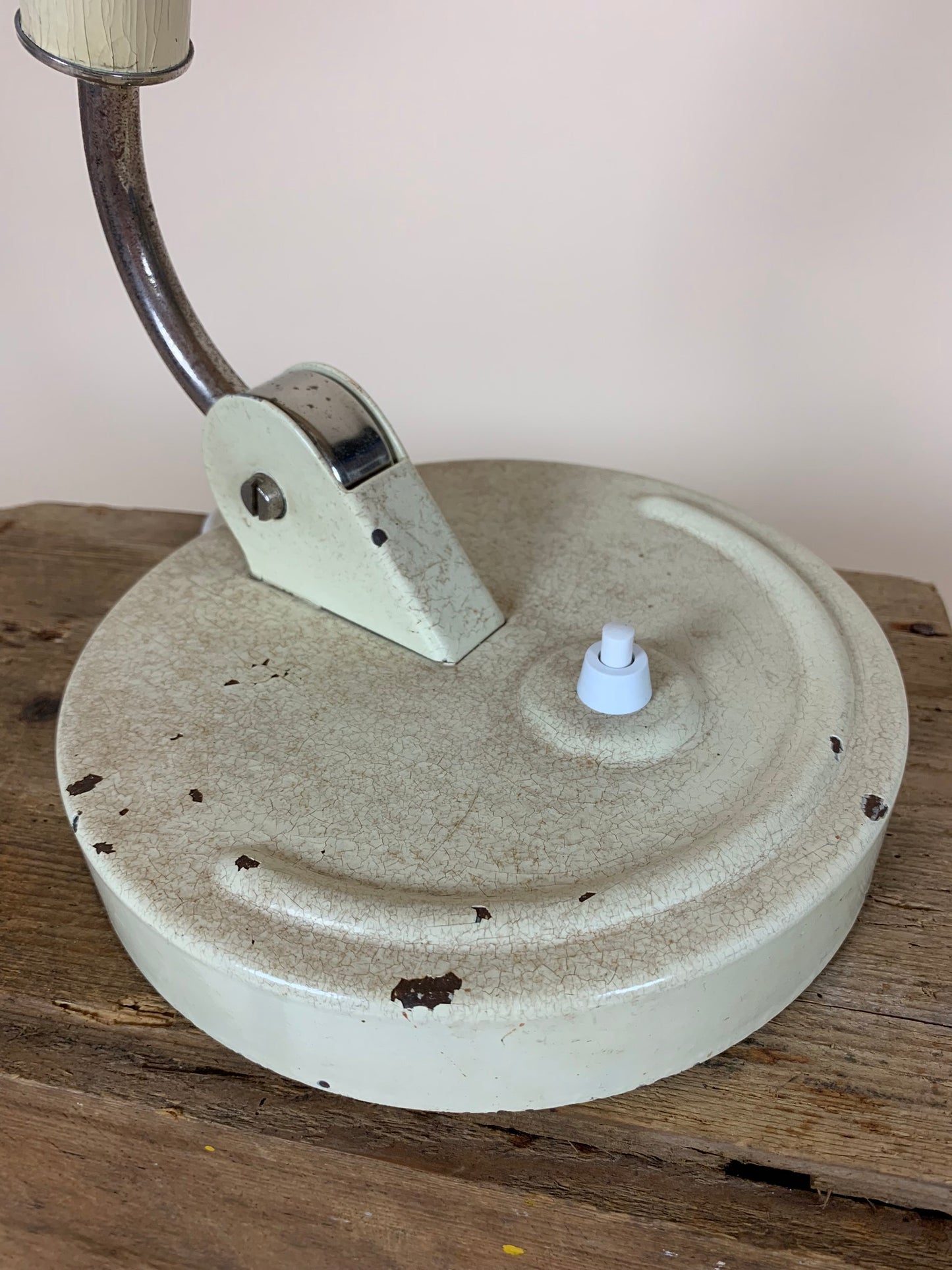 Vintage lampe af Christian Dell for Koranda