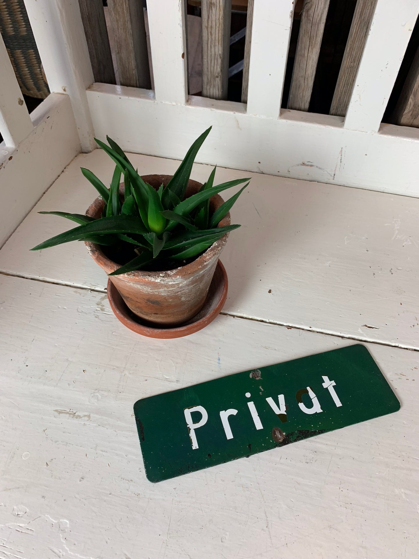 Privat skilt