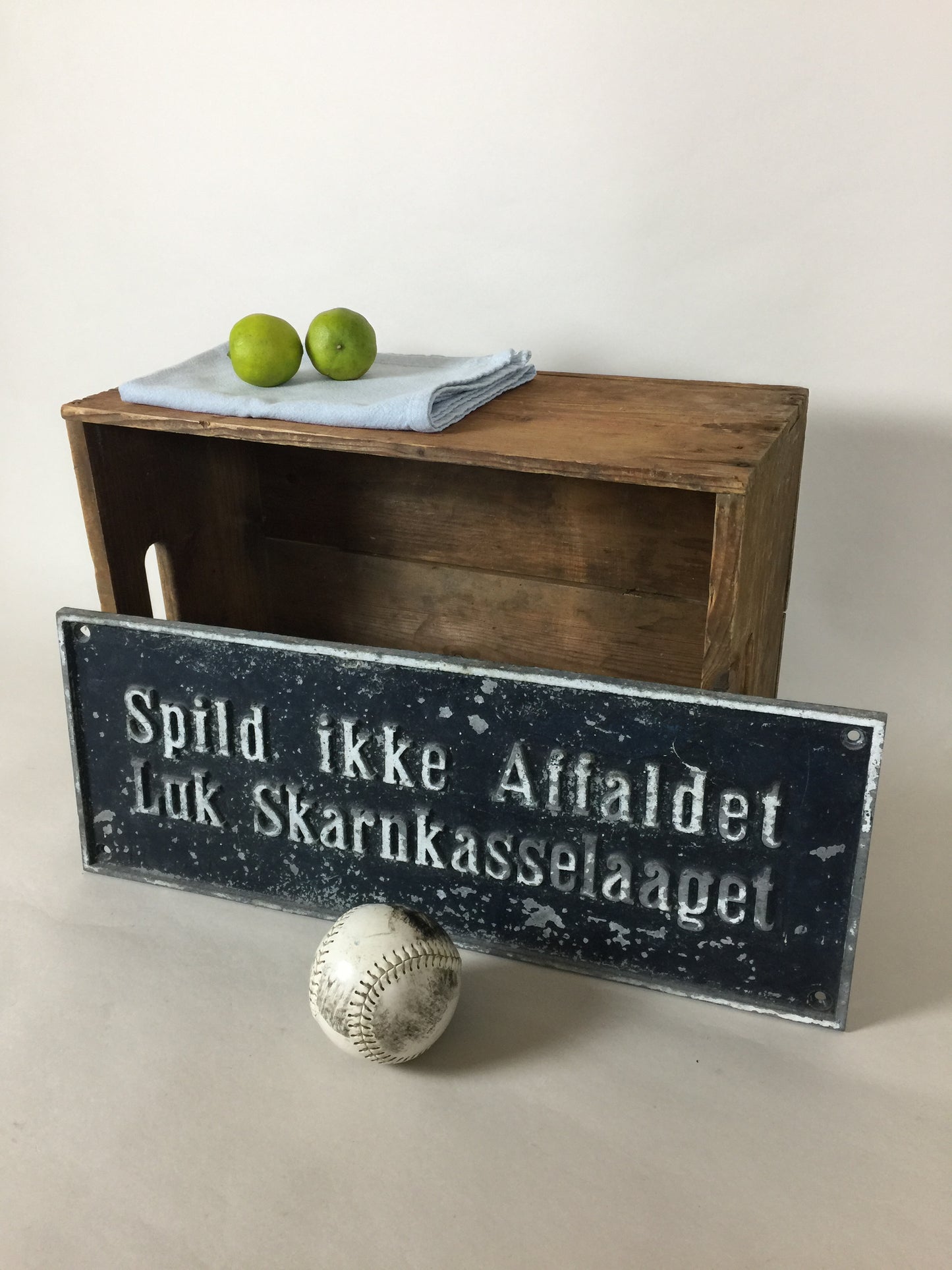 Skønt og meget sjældent skilt