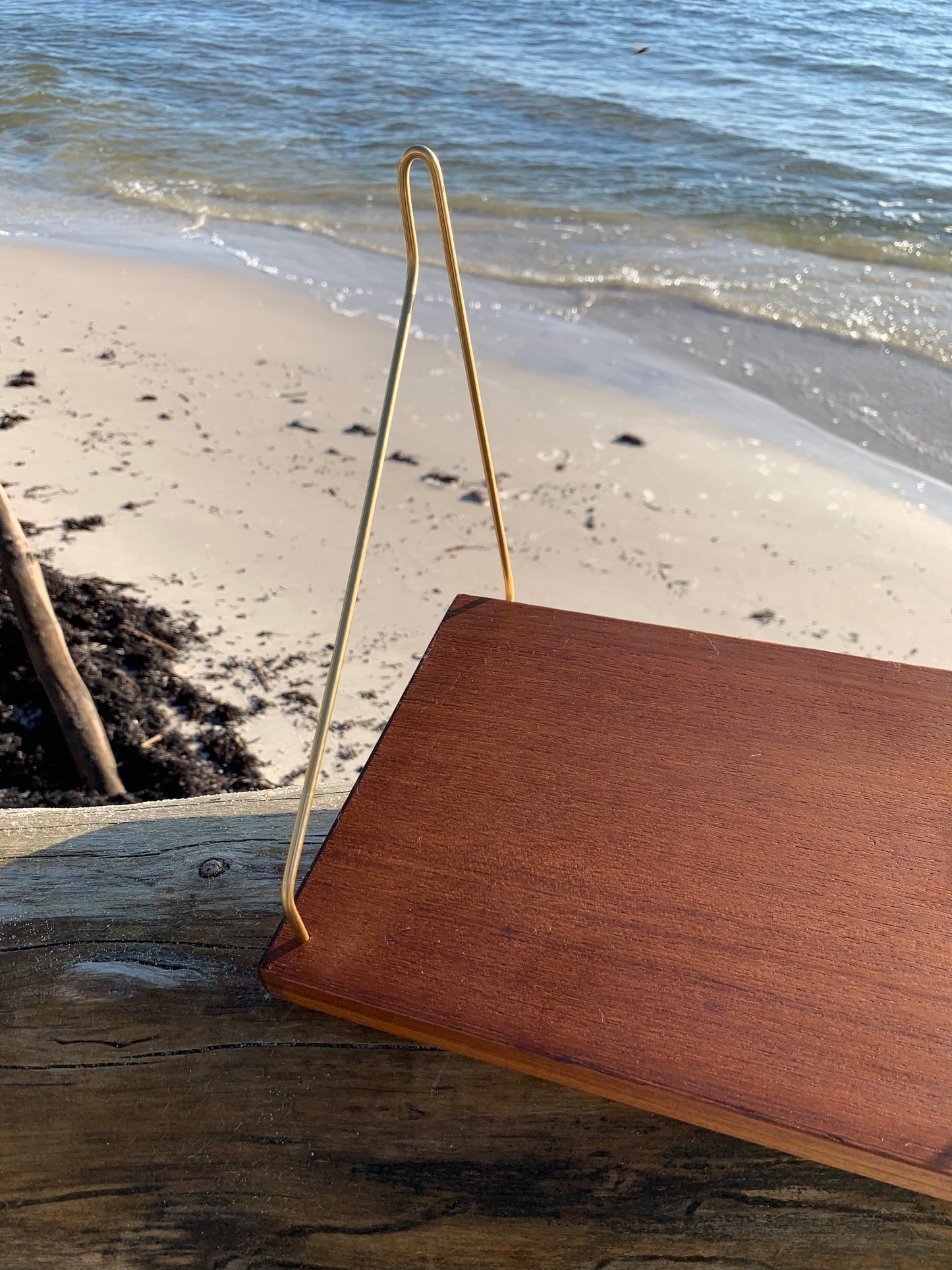 Hylde i teak