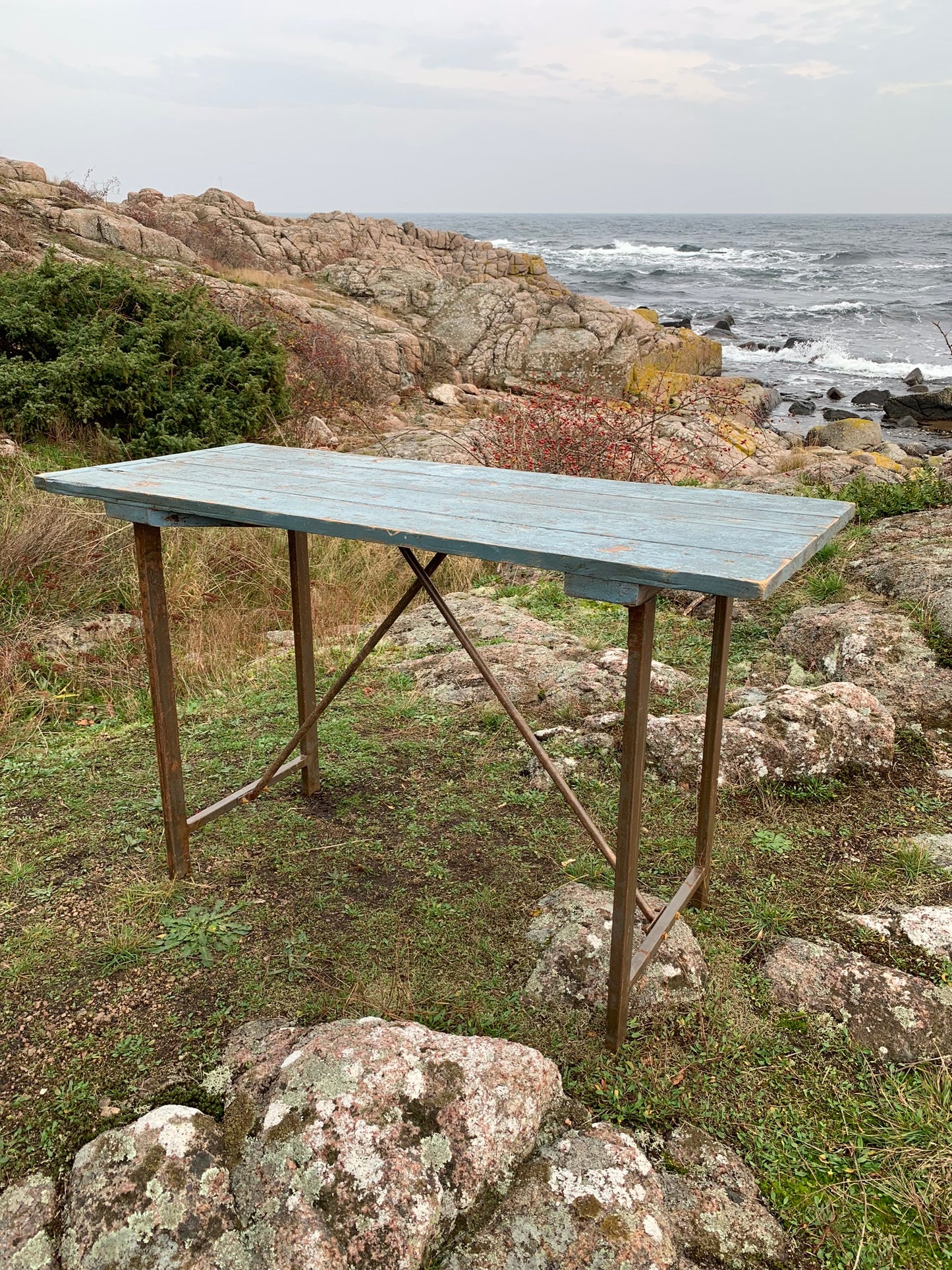 Skønt industrielt bord