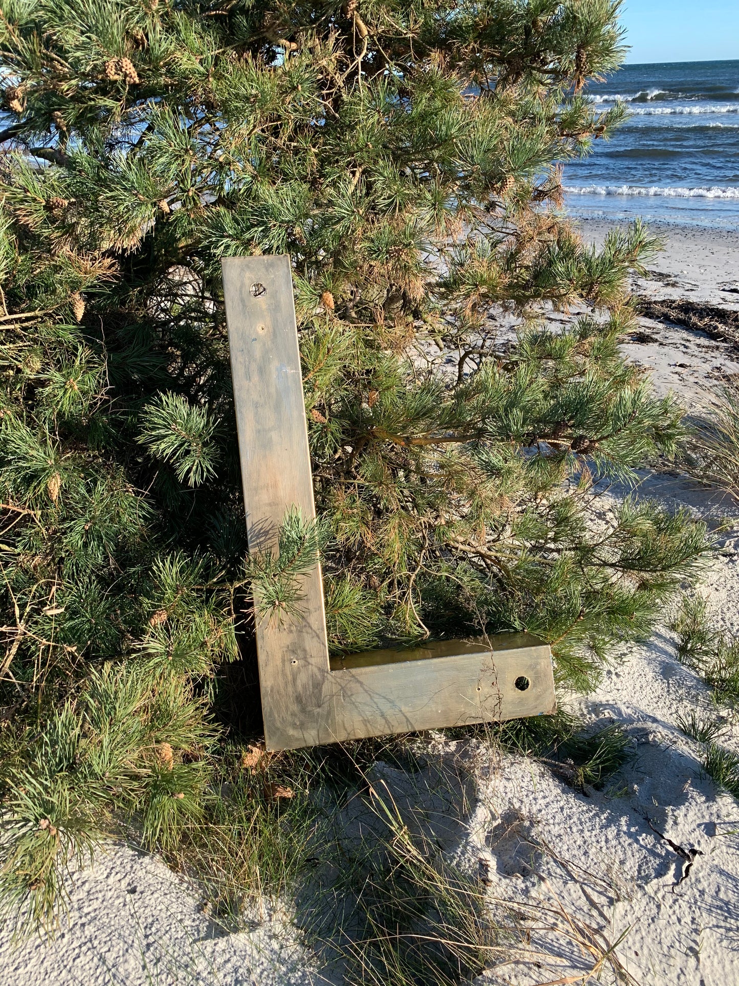 Stort bogstav L fra Østerbro svømmehal