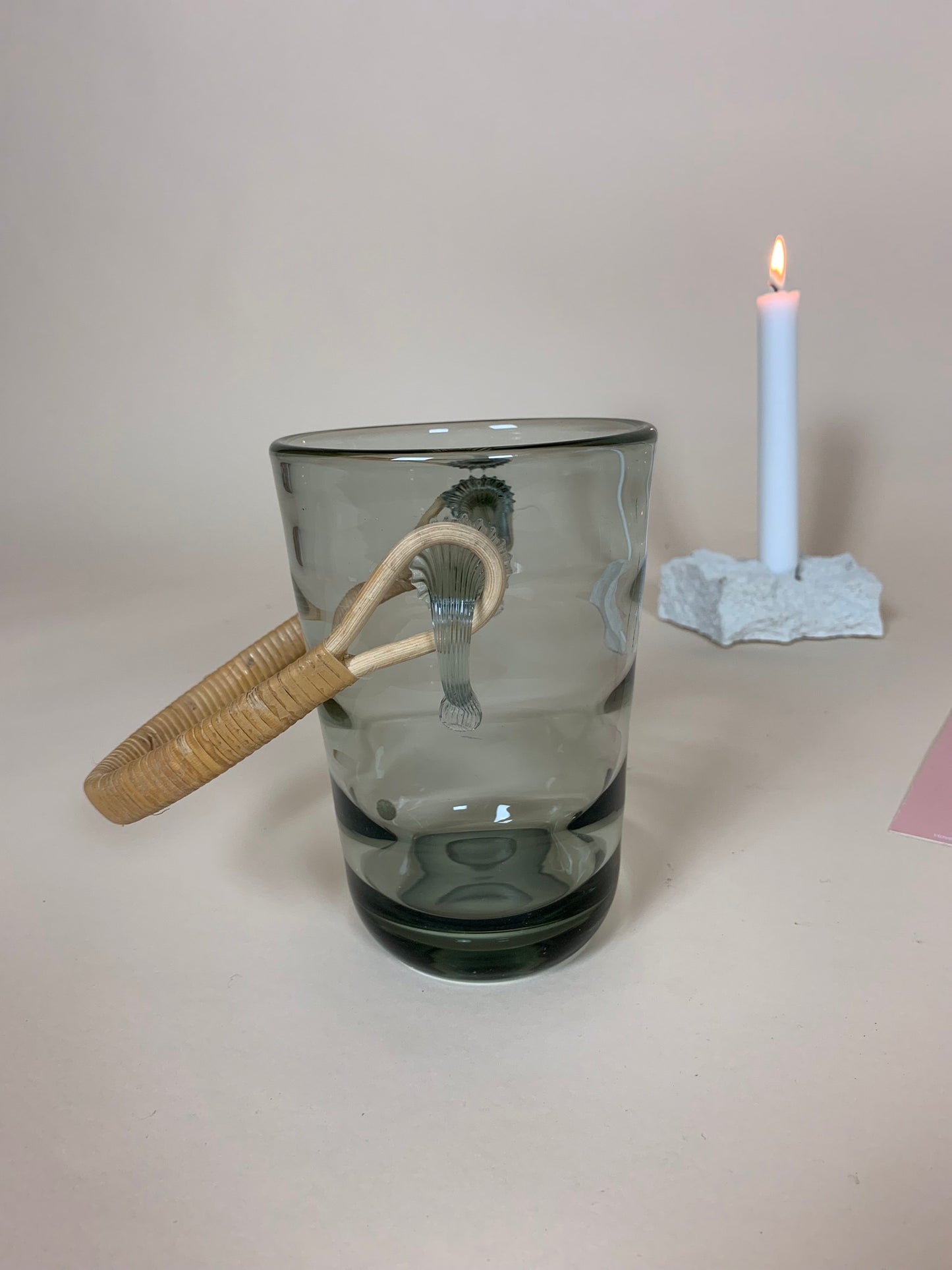 Isspand i glas - Holmegaard